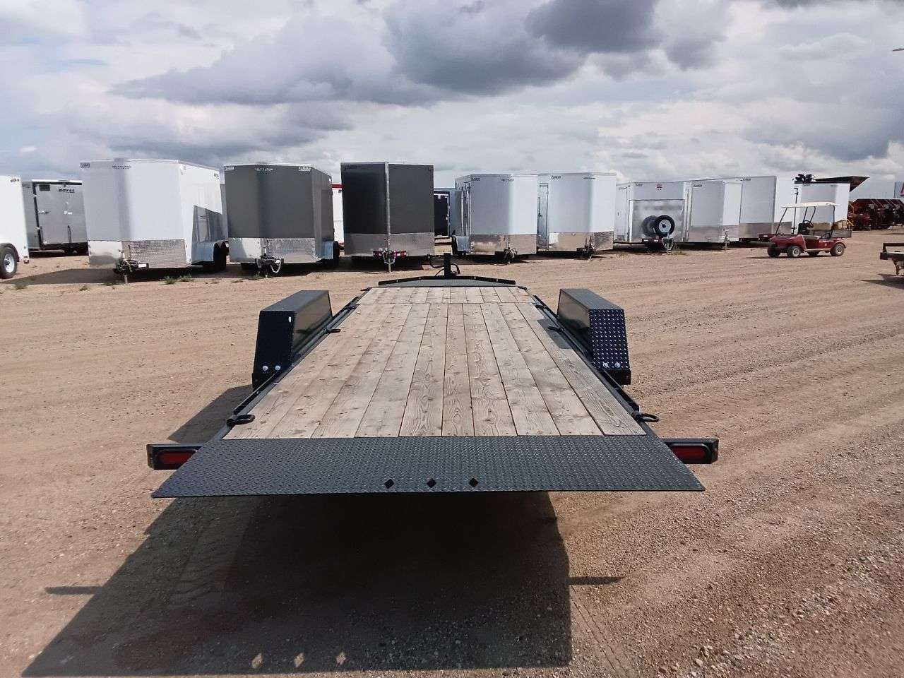 2026 Southland 22' (6' + 16') Partial Tilt Tandem 8K Trailer