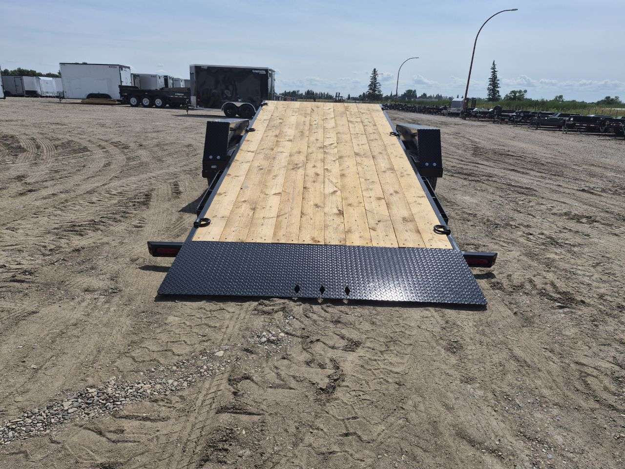 2026 Southland 22' (6' + 16') Partial Tilt Tandem 8K Trailer