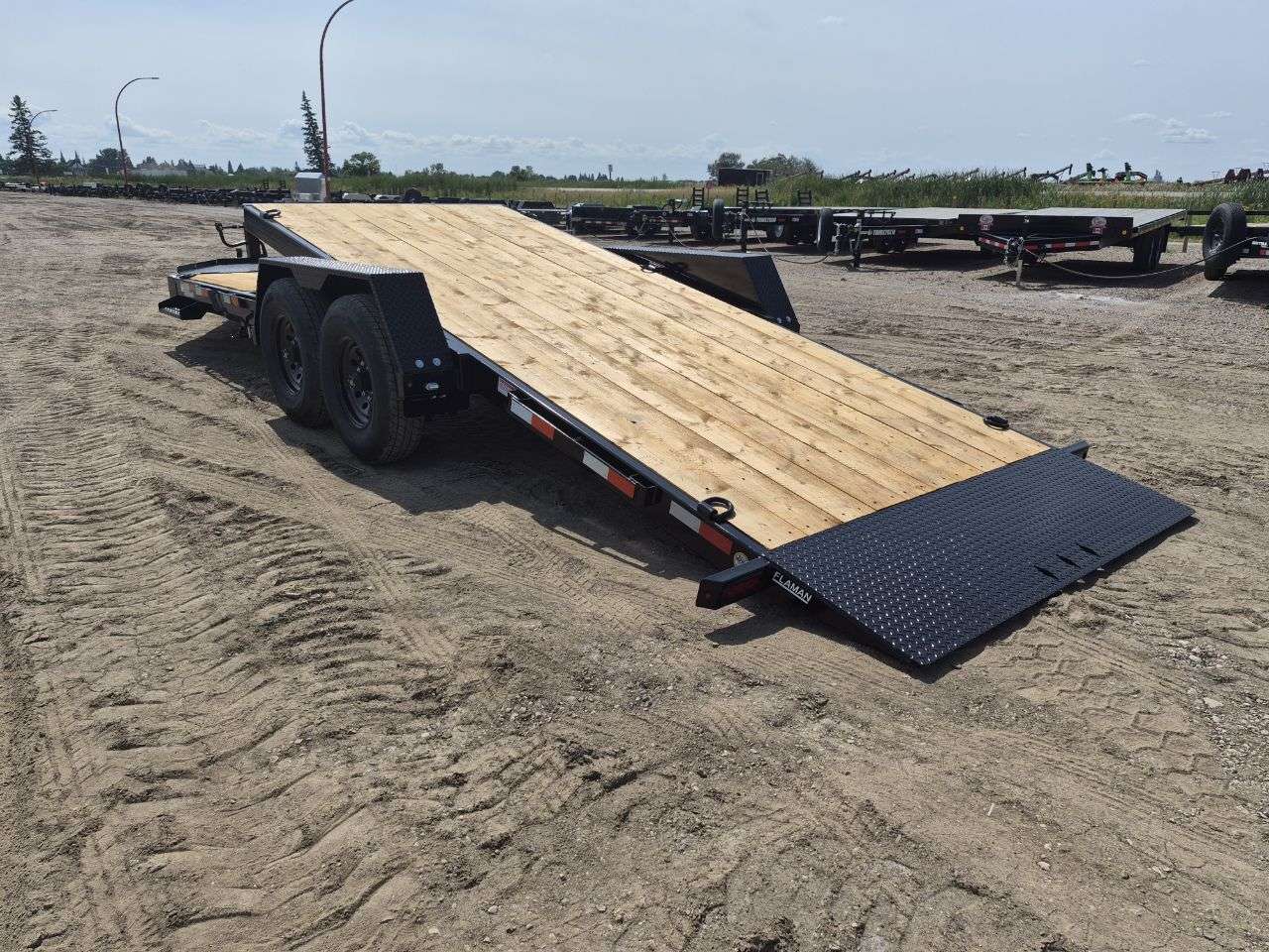 2026 Southland 22' (6' + 16') Partial Tilt Tandem 8K Trailer