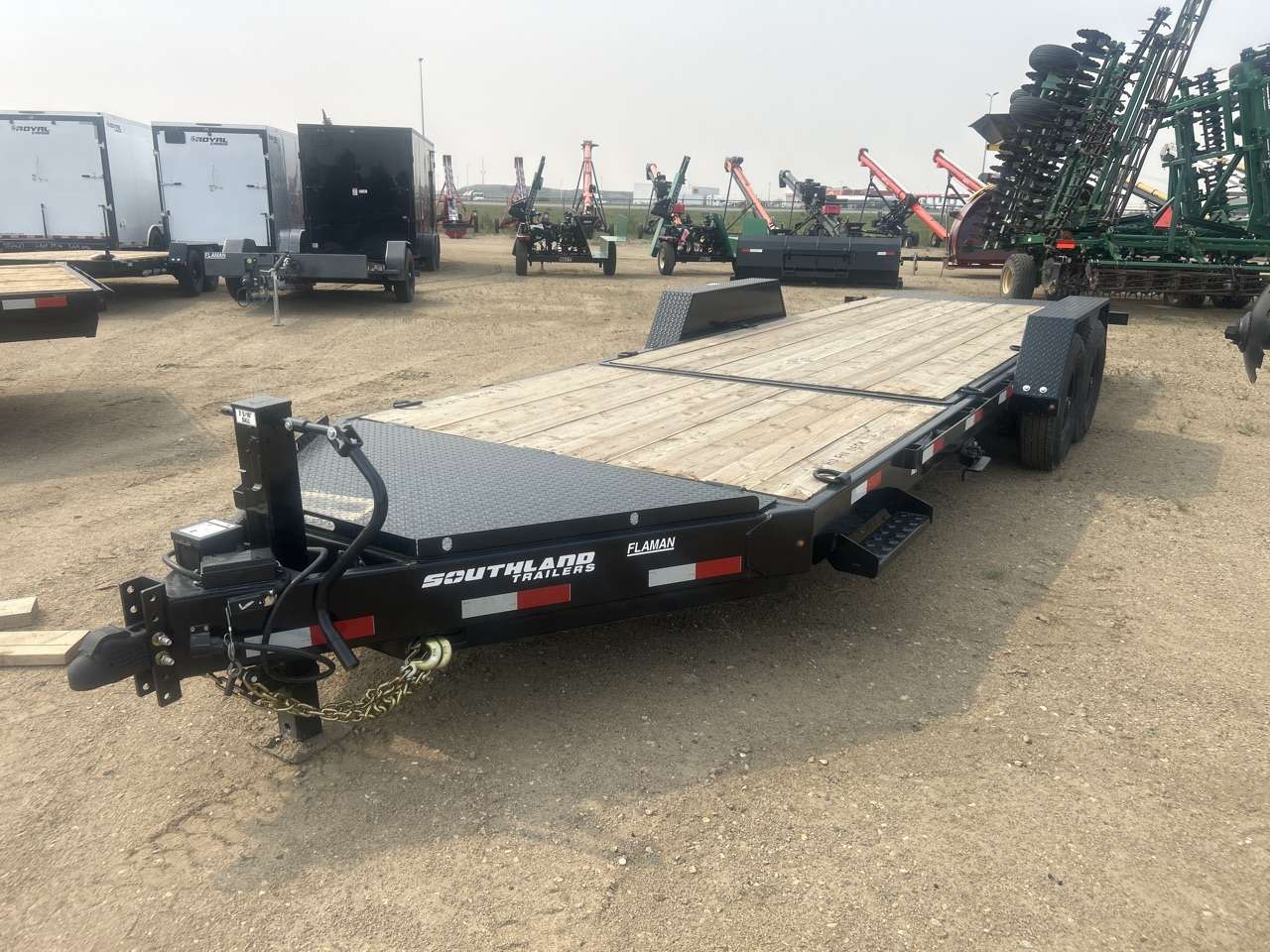 2026 Southland 22' (6' + 16') Partial Tilt Tandem 8K Trailer