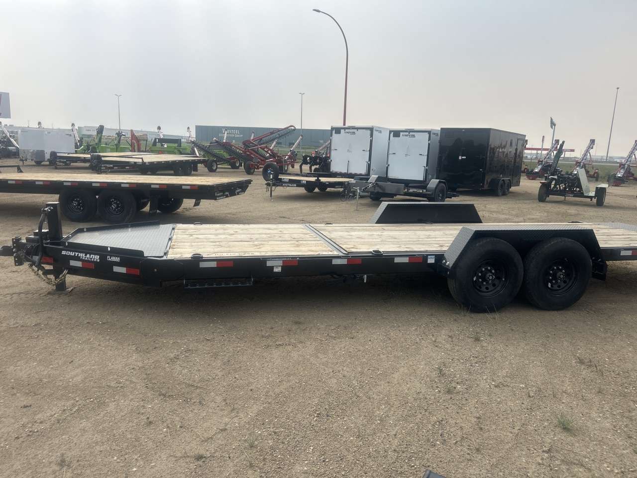 2026 Southland 22' (6' + 16') Partial Tilt Tandem 8K Trailer