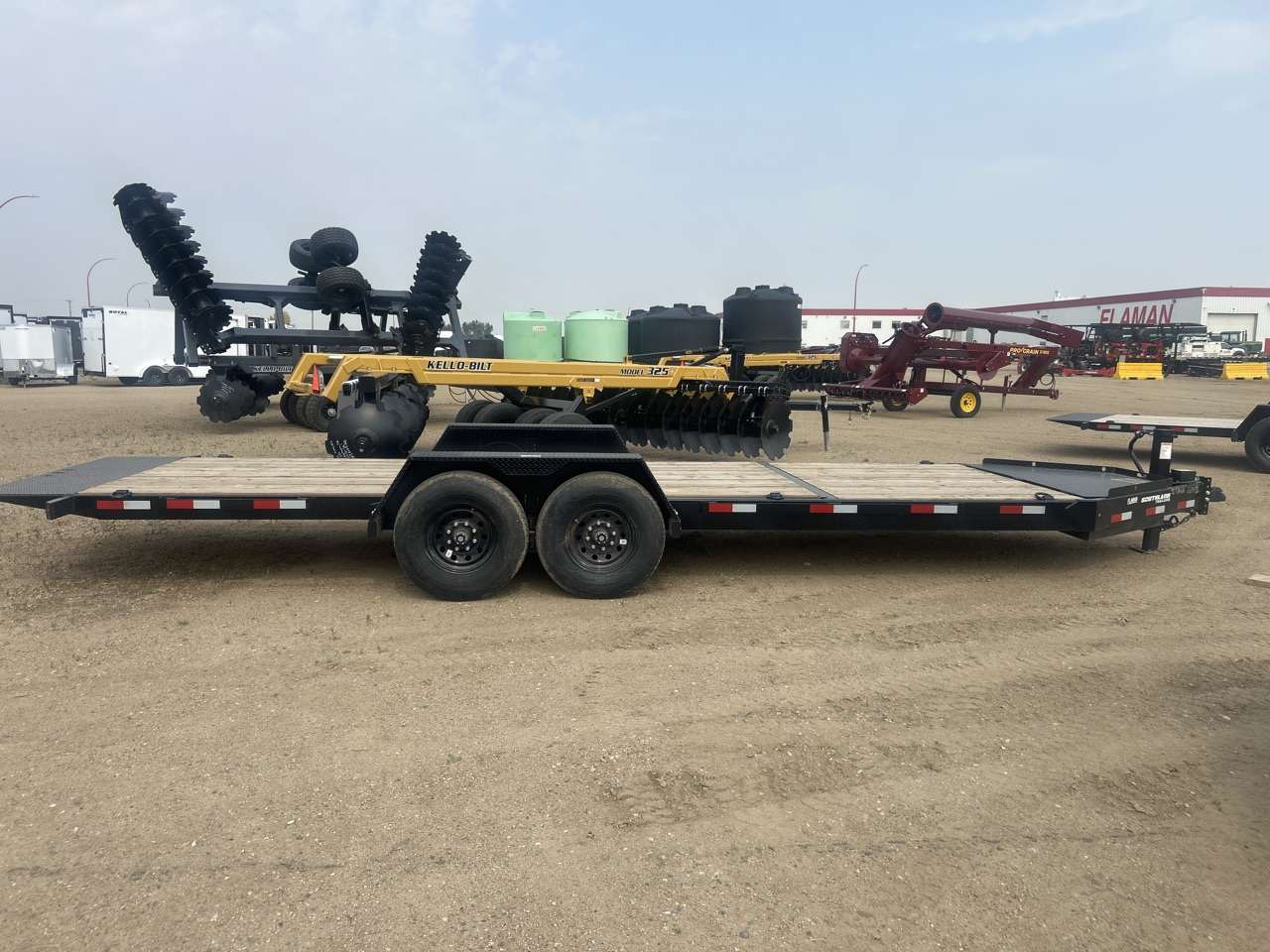 2026 Southland 22' (6' + 16') Partial Tilt Tandem 8K Trailer