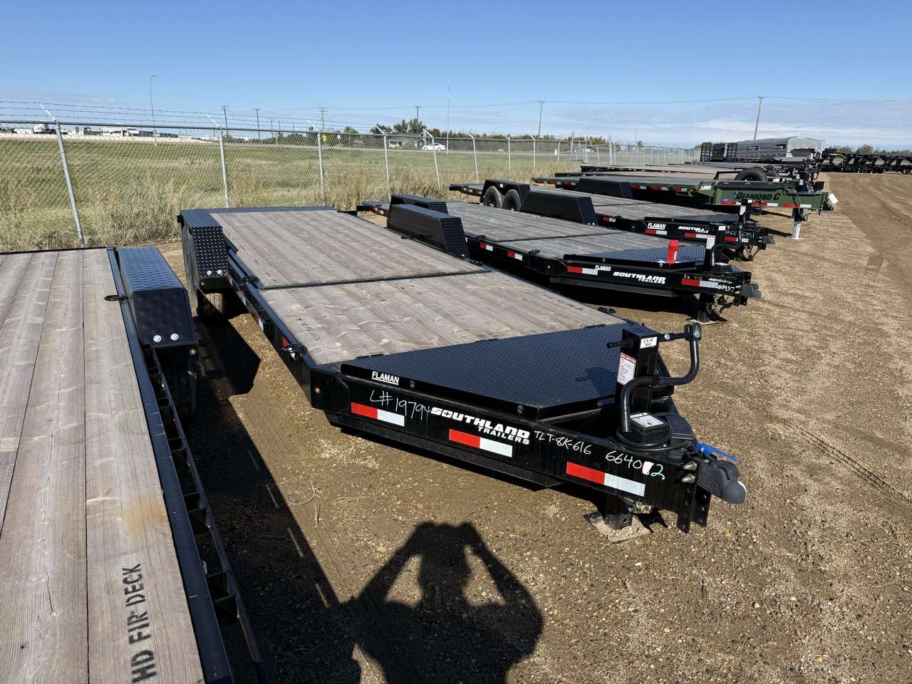 2026 Southland 22' (6' + 16') Partial Tilt Tandem 8K Trailer