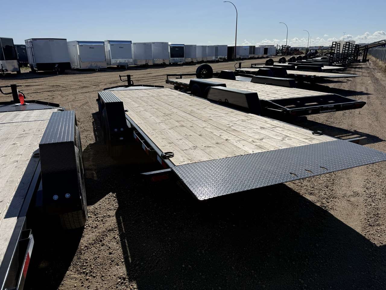 2026 Southland 22' (6' + 16') Partial Tilt Tandem 8K Trailer