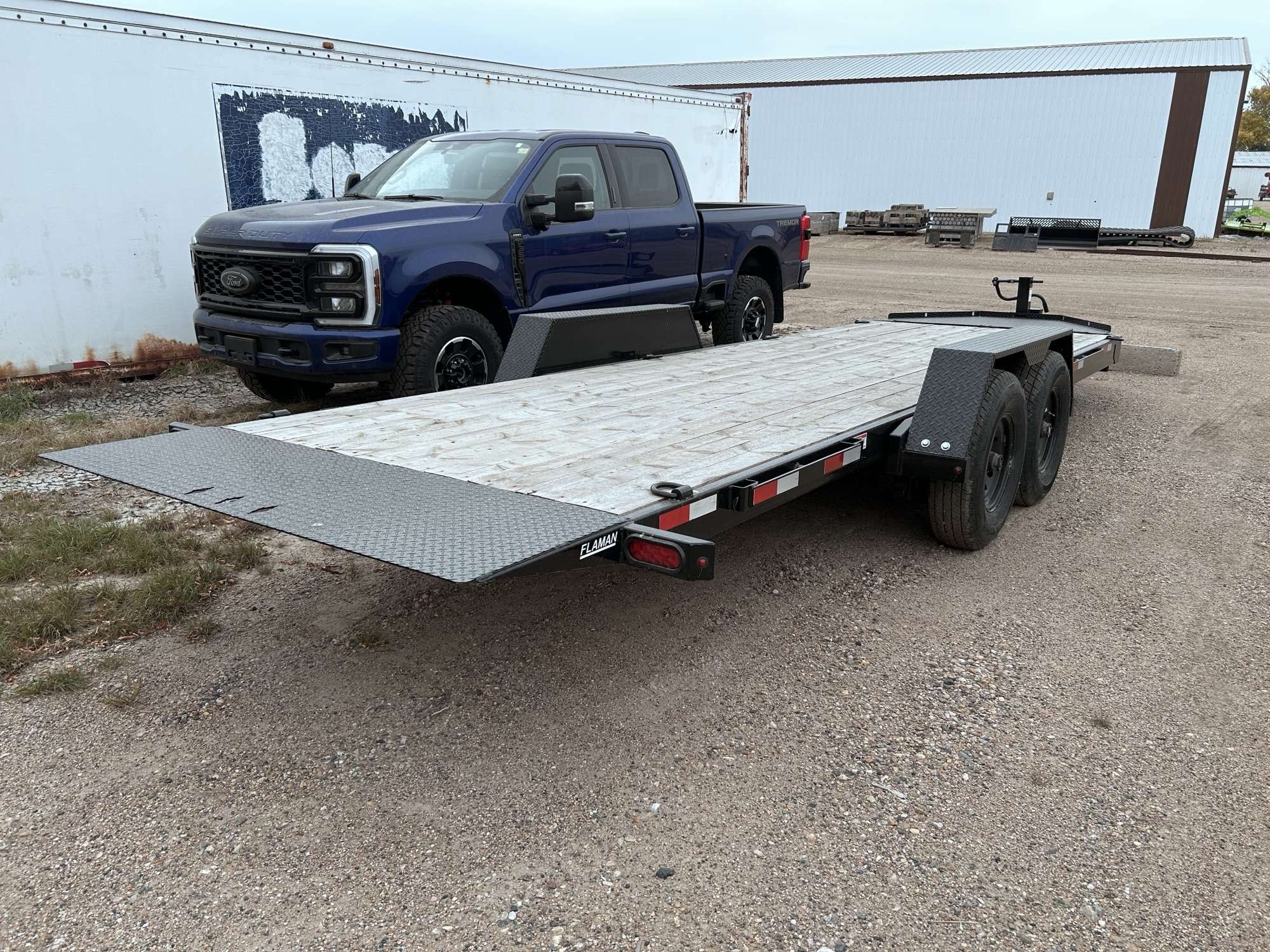 2026 Southland 22' (6' + 16') Partial Tilt Tandem 8K Trailer