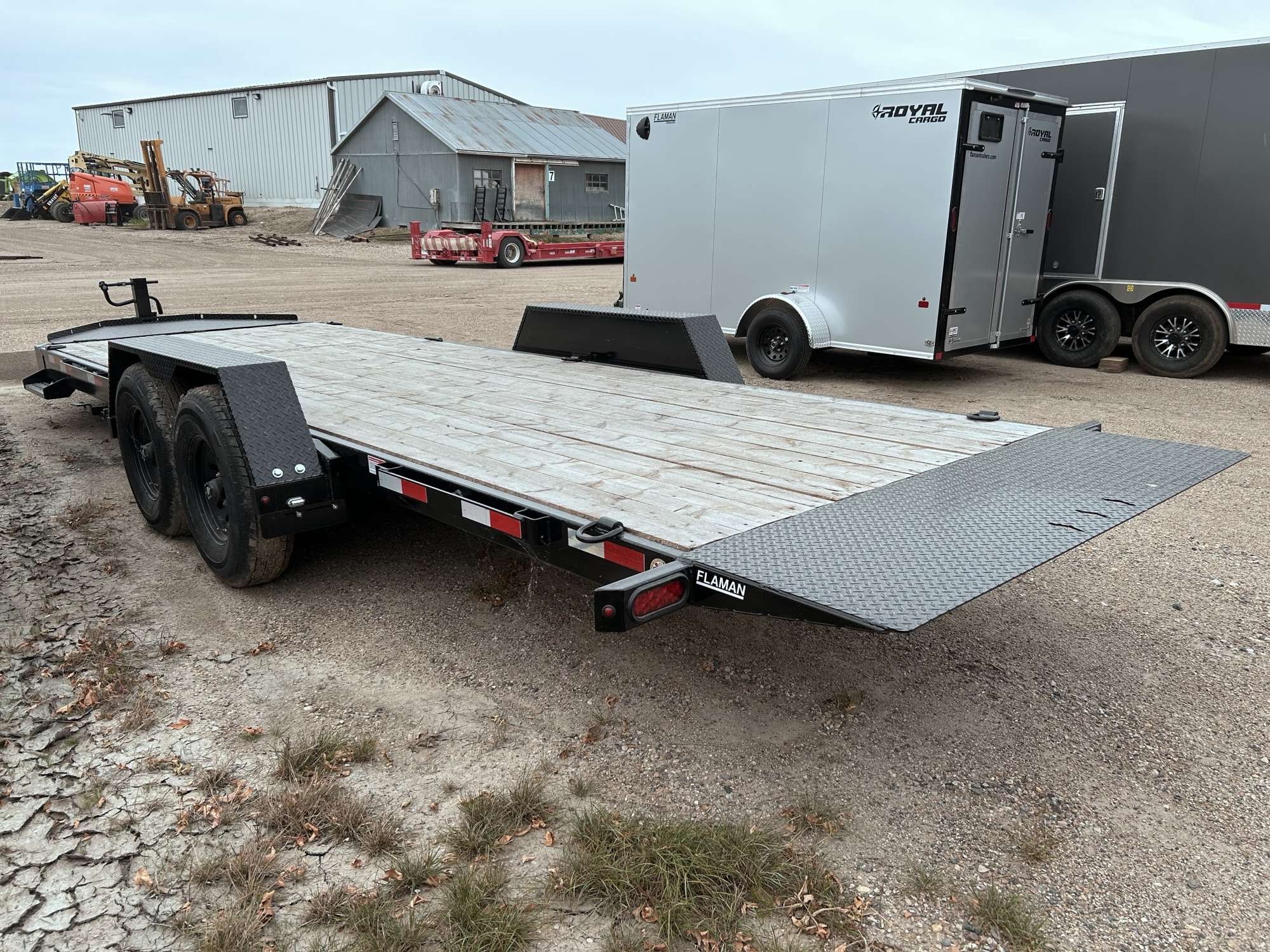 2026 Southland 22' (6' + 16') Partial Tilt Tandem 8K Trailer