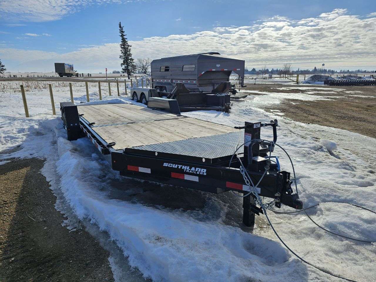 2026 Southland 22' (6'S + 16'T) Partial Tilt Tandem Trailer