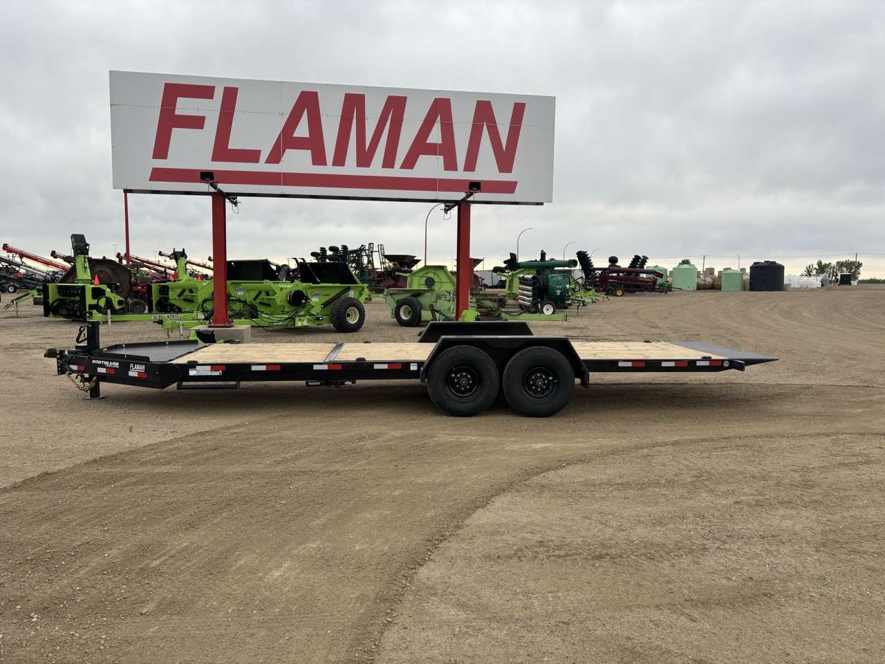 2026 Southland 22' (6'S +6'T) Partial Tilt Tandem 8K Trailer