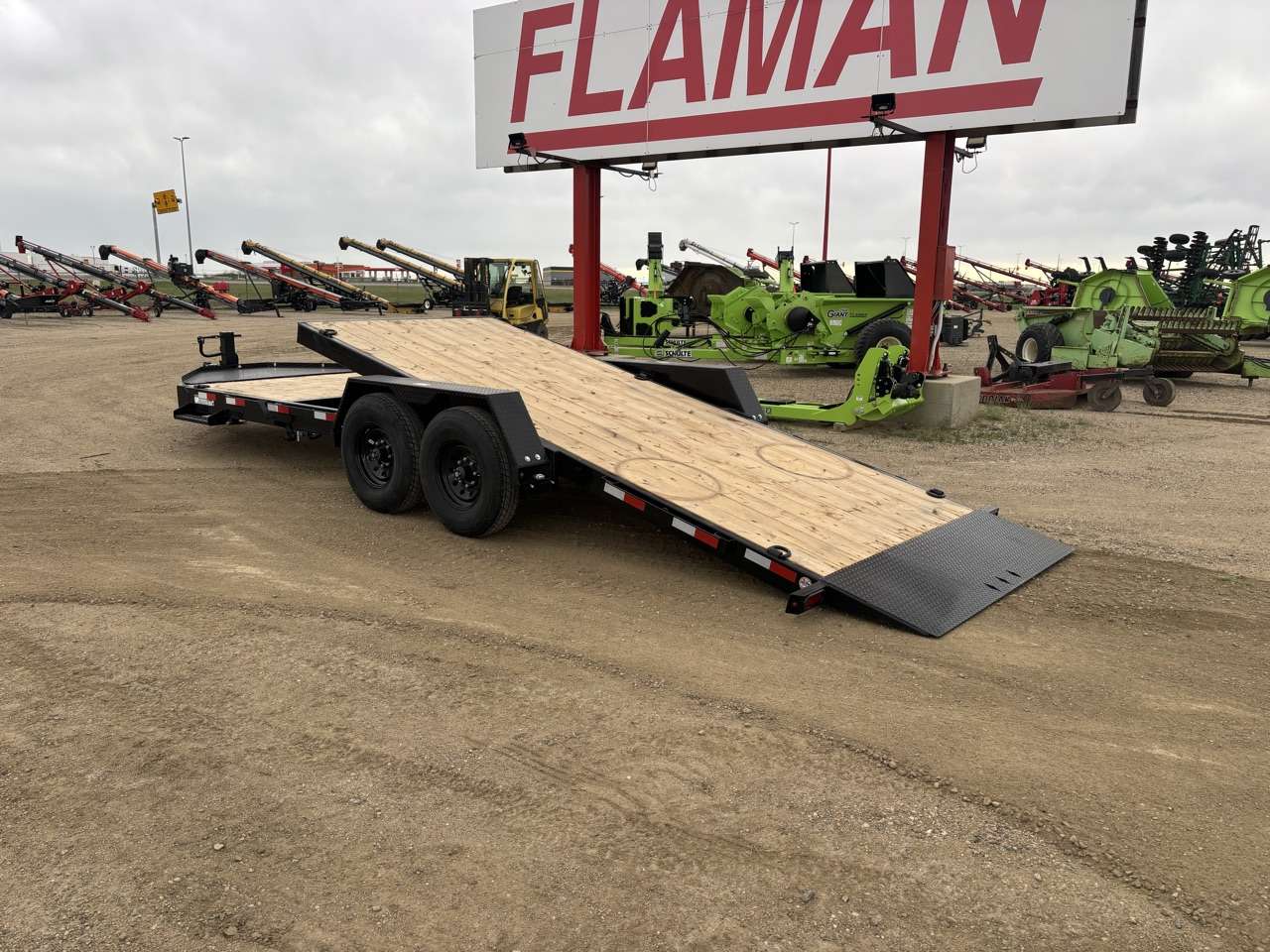 2026 Southland 22' (6'S +6'T) Partial Tilt Tandem 8K Trailer