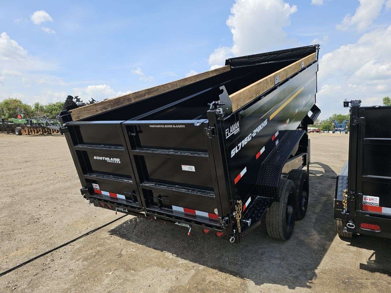 2026 Southland 24K 7' x 16' High Side Gooseneck Dump