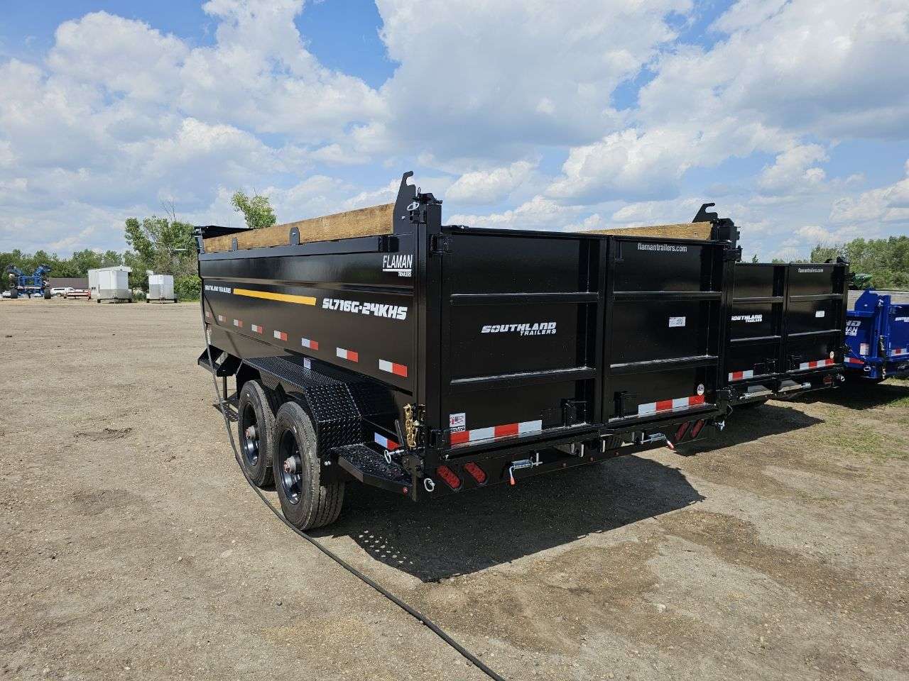 2026 Southland 24K 7' x 16' High Side Gooseneck Dump