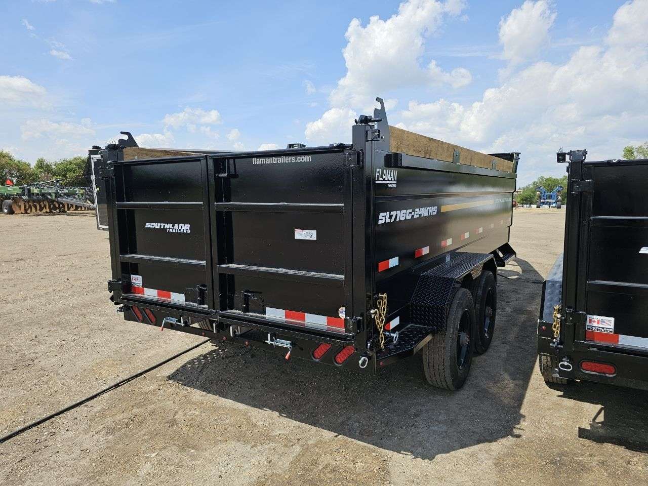 2026 Southland 24K 7' x 16' High Side Gooseneck Dump