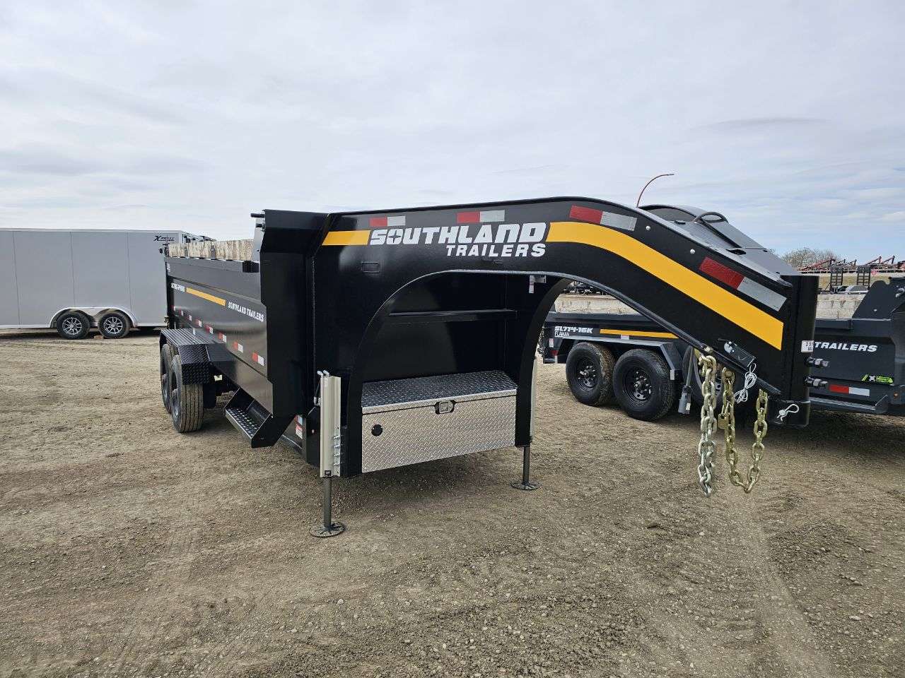 2026 Southland 24K 7' x 16' High Side Gooseneck Dump Trailer