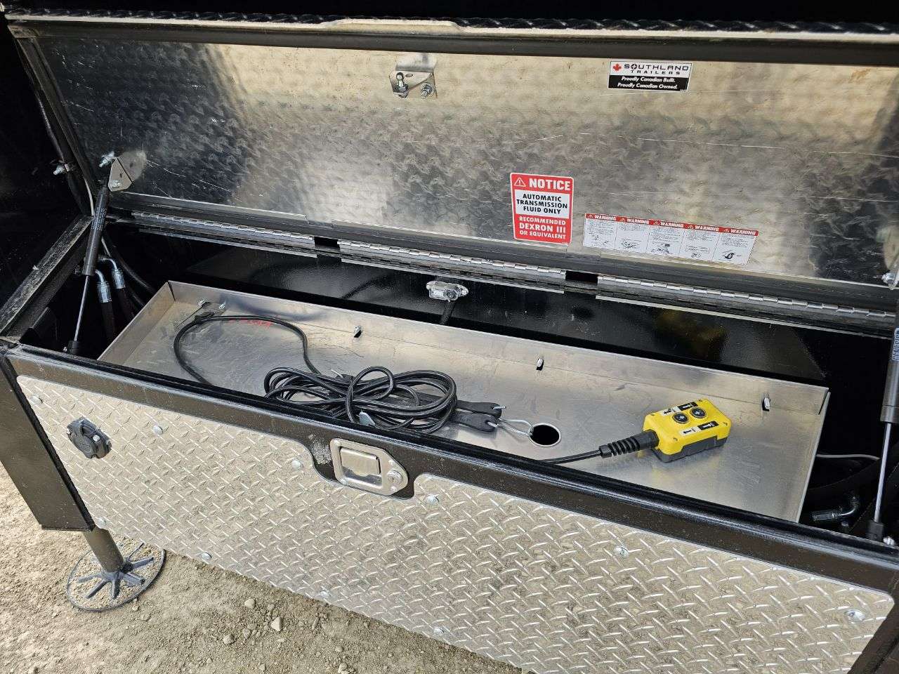 2026 Southland 24K 7' x 16' High Side Gooseneck Dump Trailer