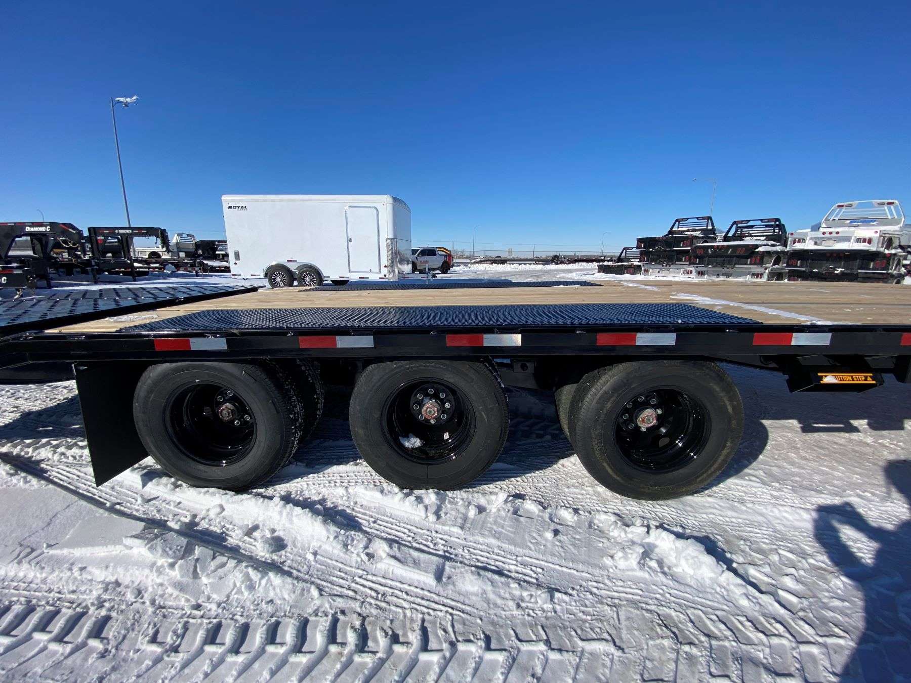 2026 Southland 26' Pintle Hitch Flat Deck Trailer