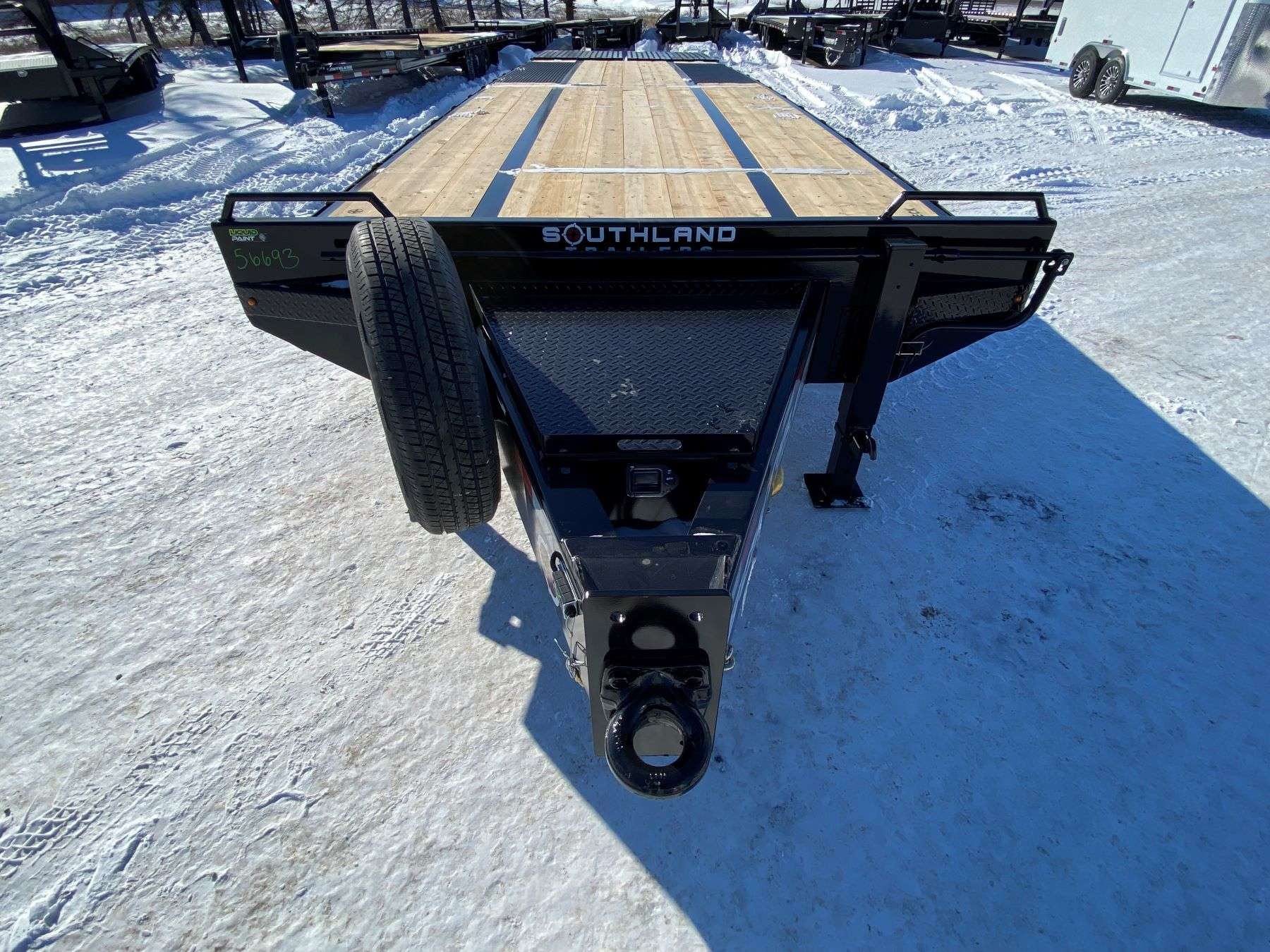 2026 Southland 26' Pintle Hitch Flat Deck Trailer