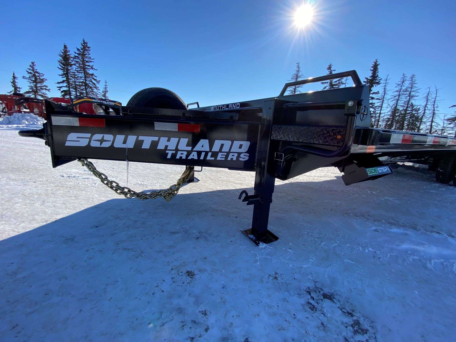 2026 Southland 26' Pintle Hitch Flat Deck Trailer