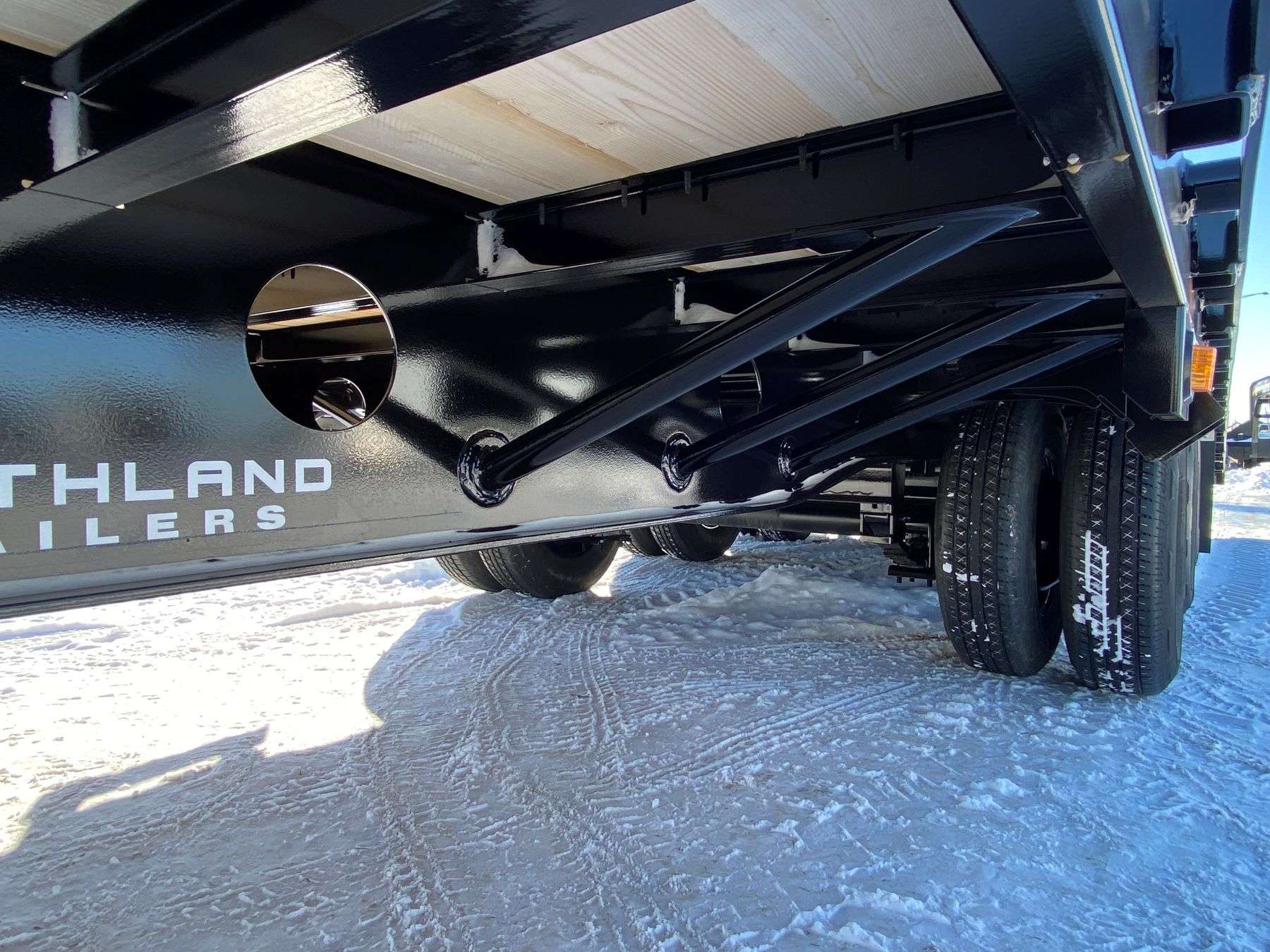 2026 Southland 26' Pintle Hitch Flat Deck Trailer