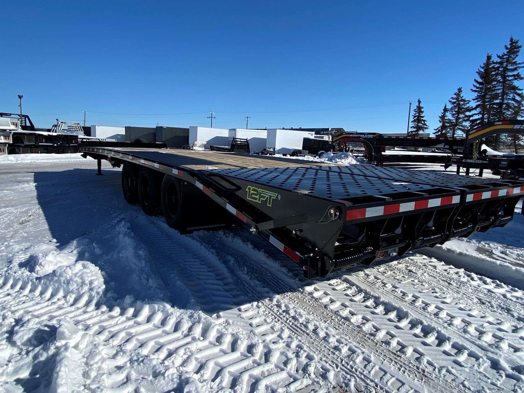 2026 Southland 26' Pintle Hitch Flat Deck Trailer