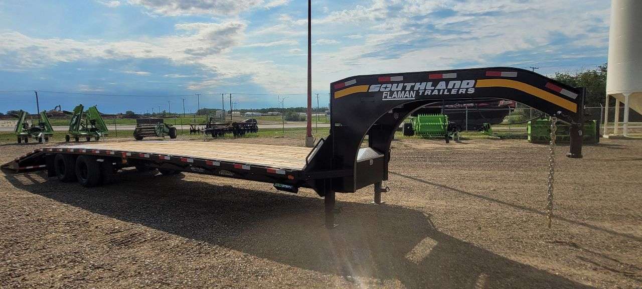 2026 Southland 28' + 6' BT GN Flat Deck Tandem 10K Trailer
