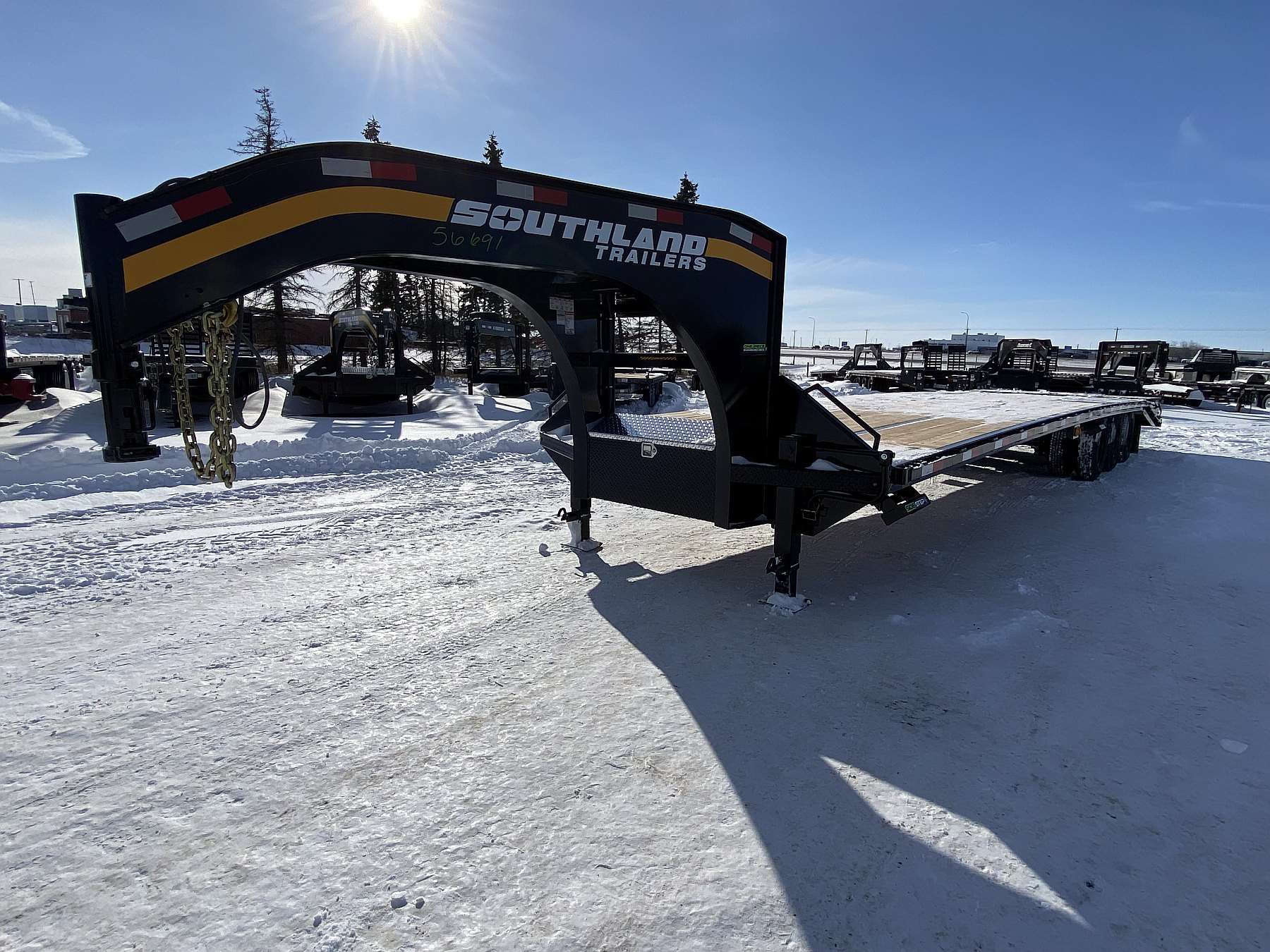 2026 Southland 30' + 6' Tri-Axle Gooseneck Trailer