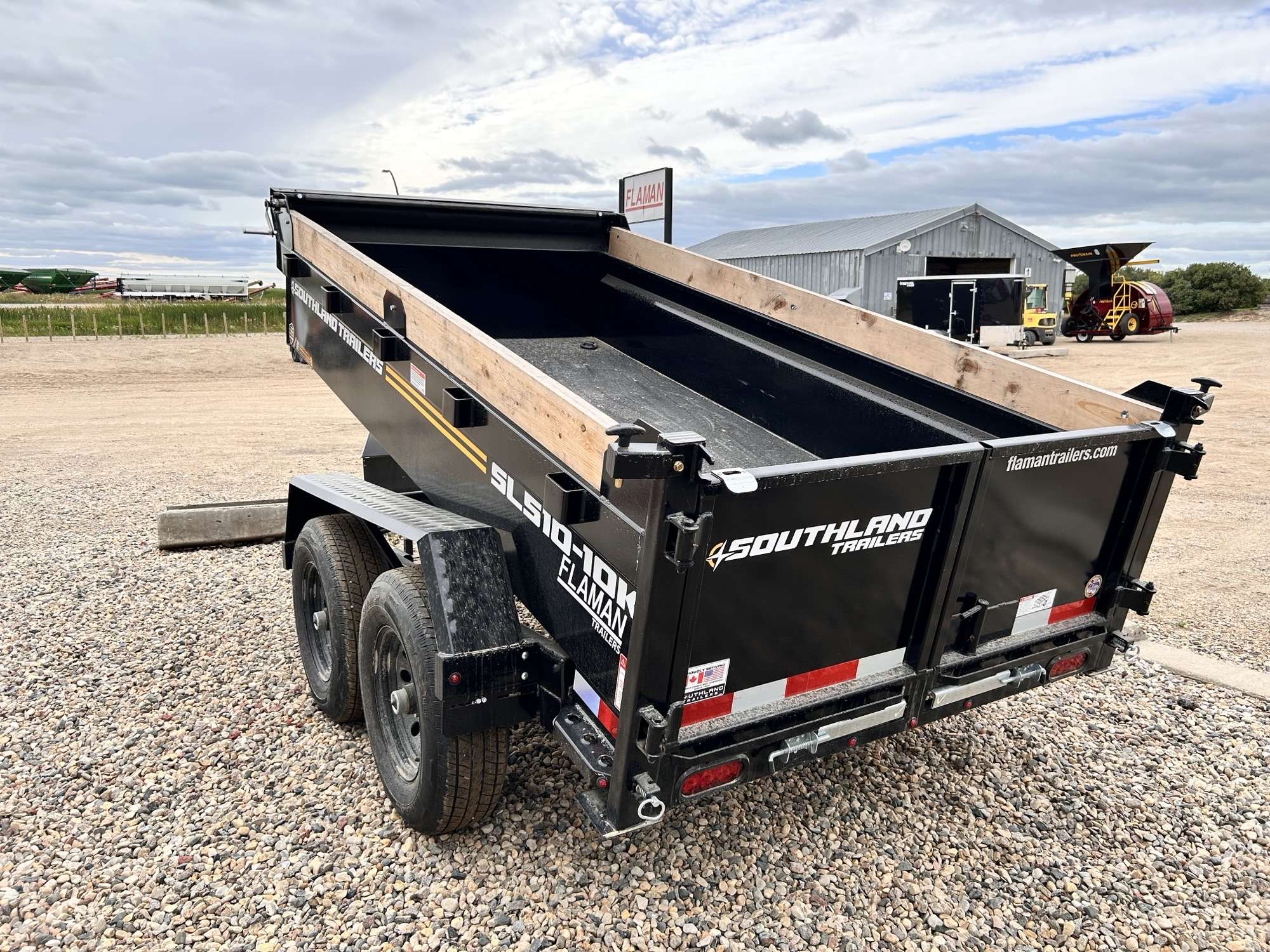 2026 Southland 5' x 10' Dump Tandem 5.2K Trailer