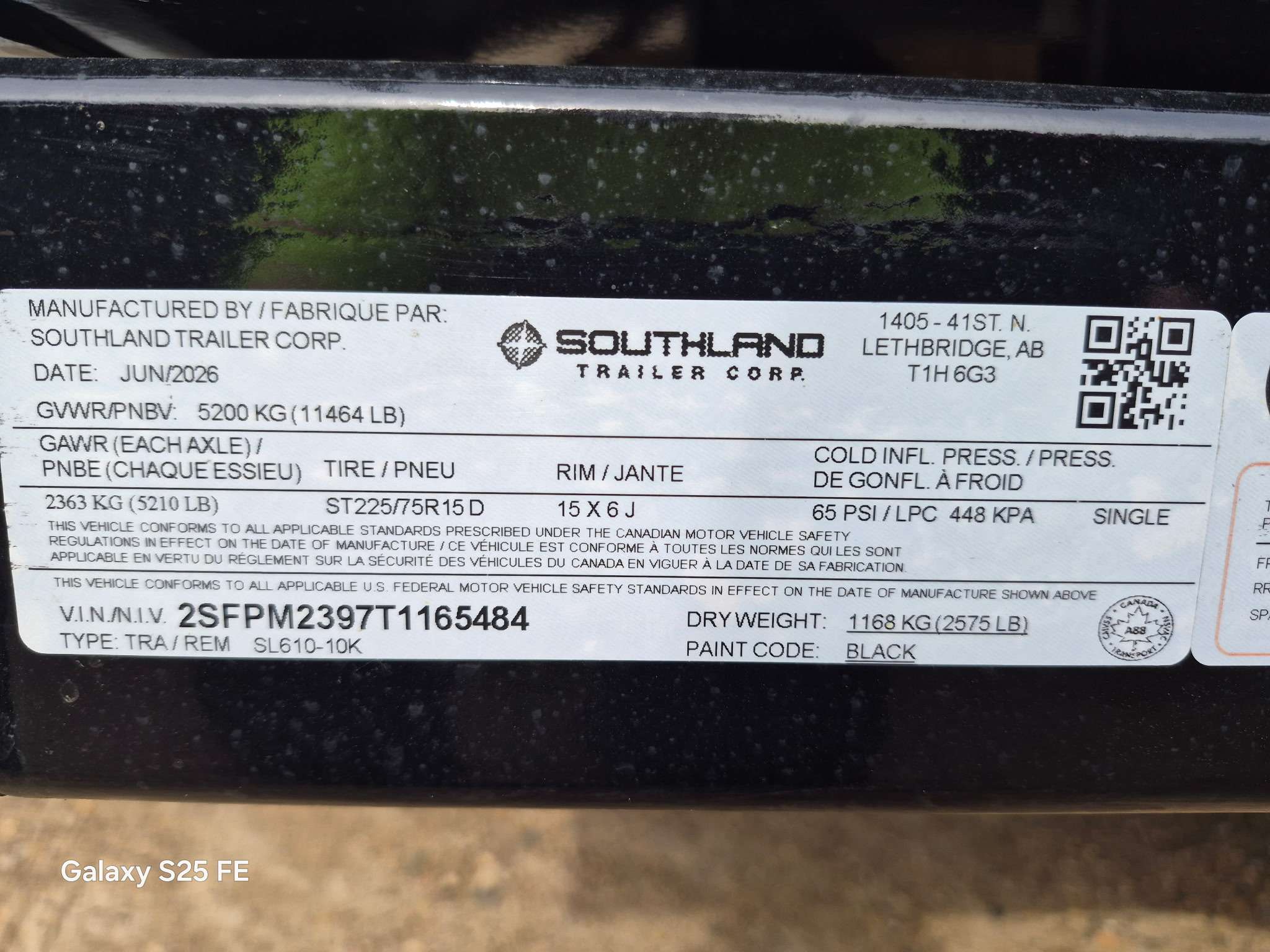 2026 Southland 6' x 10' Dump Tandem 5.2K Trailer
