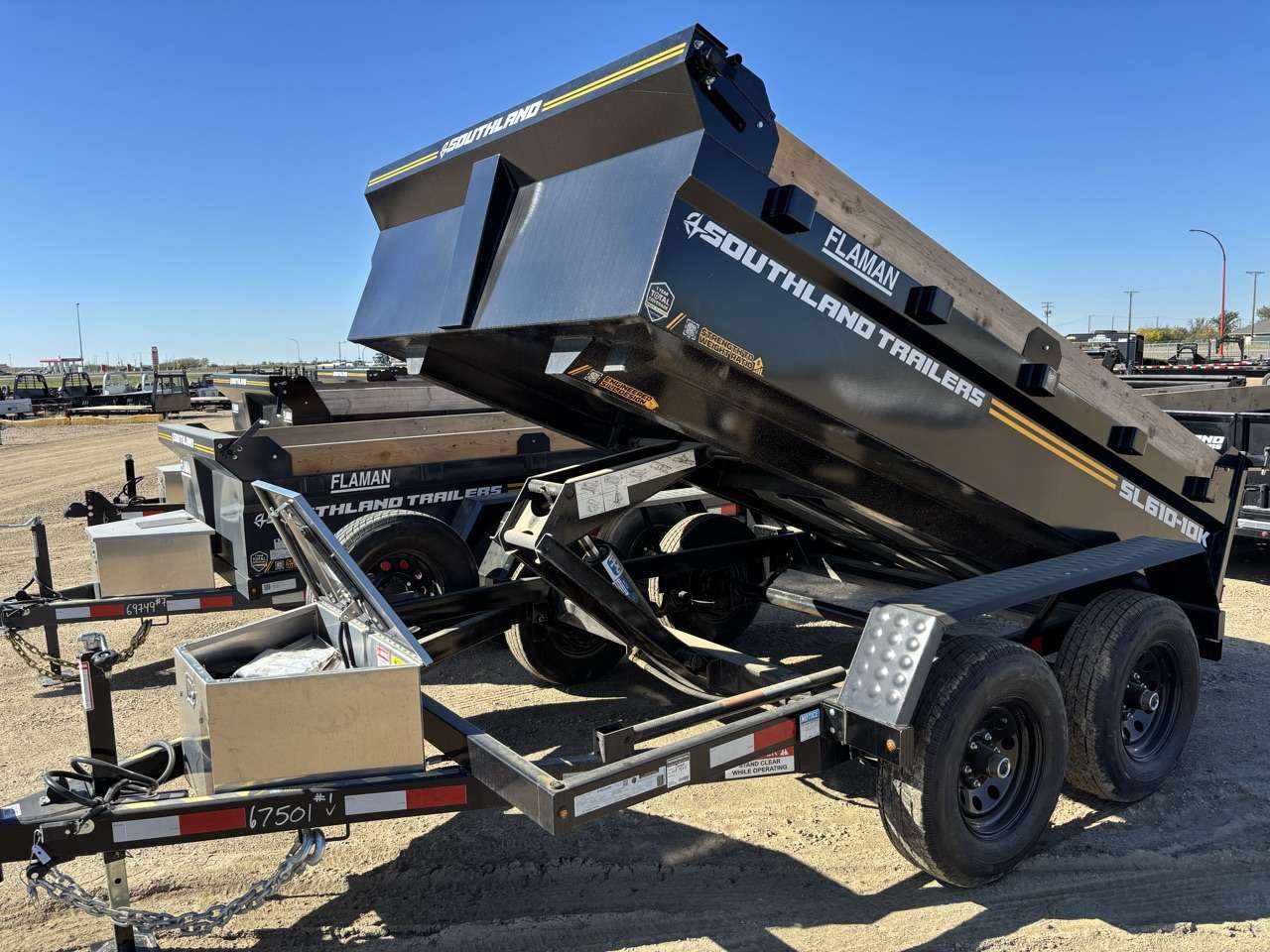 2026 Southland 6' x 10' Dump Tandem 5.2K Trailer