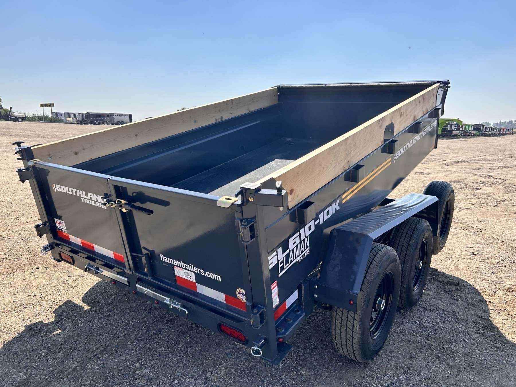 2026 Southland 6'x10' -10K Dump Trailer