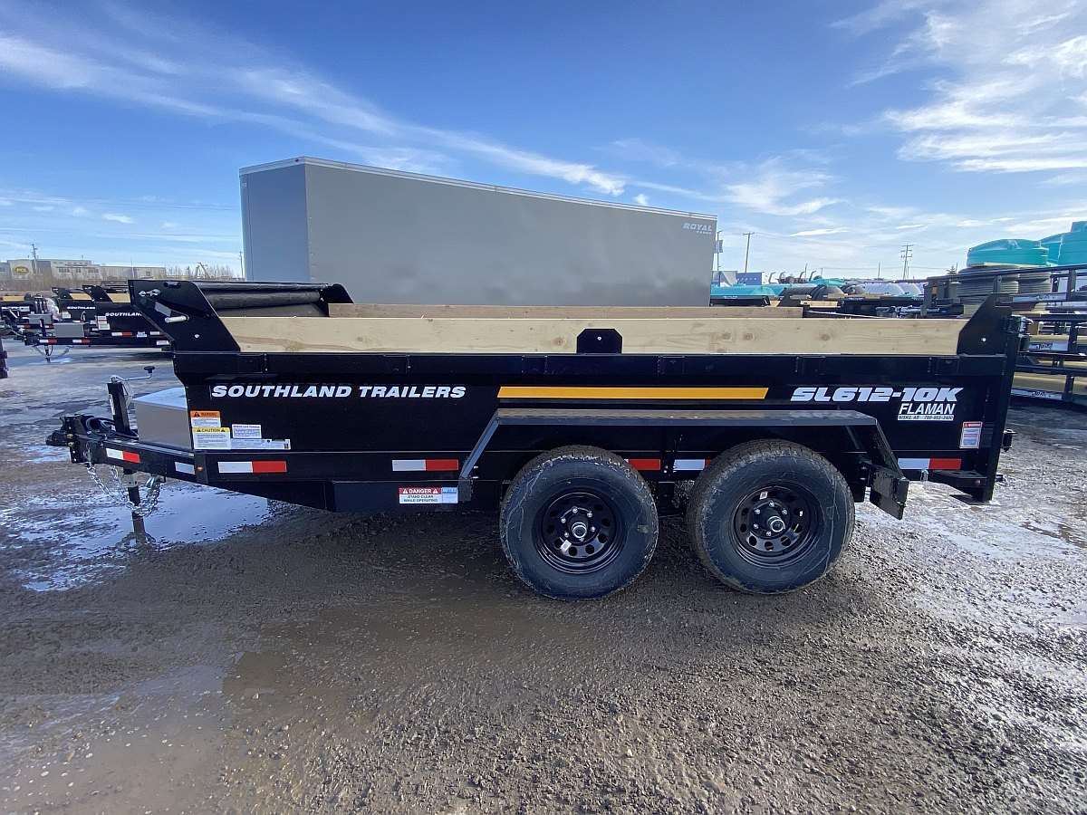 2026 Southland 6'x12' -10k Dump Trailer