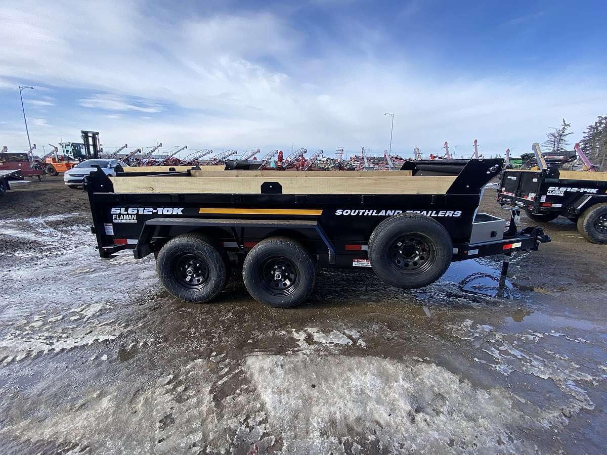 2026 Southland 6'x12' -10k Dump Trailer