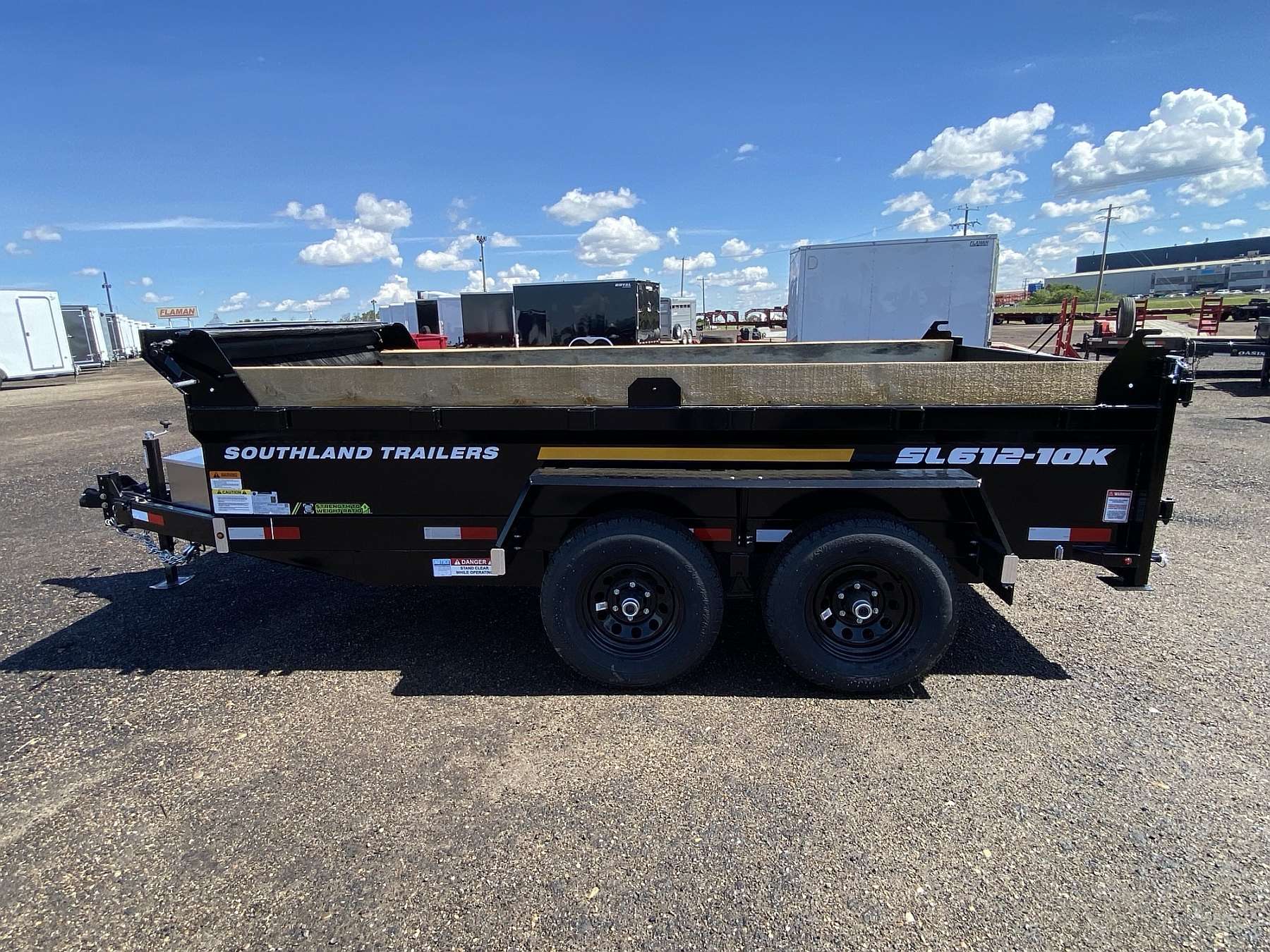 2026 Southland 6'x12'-10K Dump Trailer