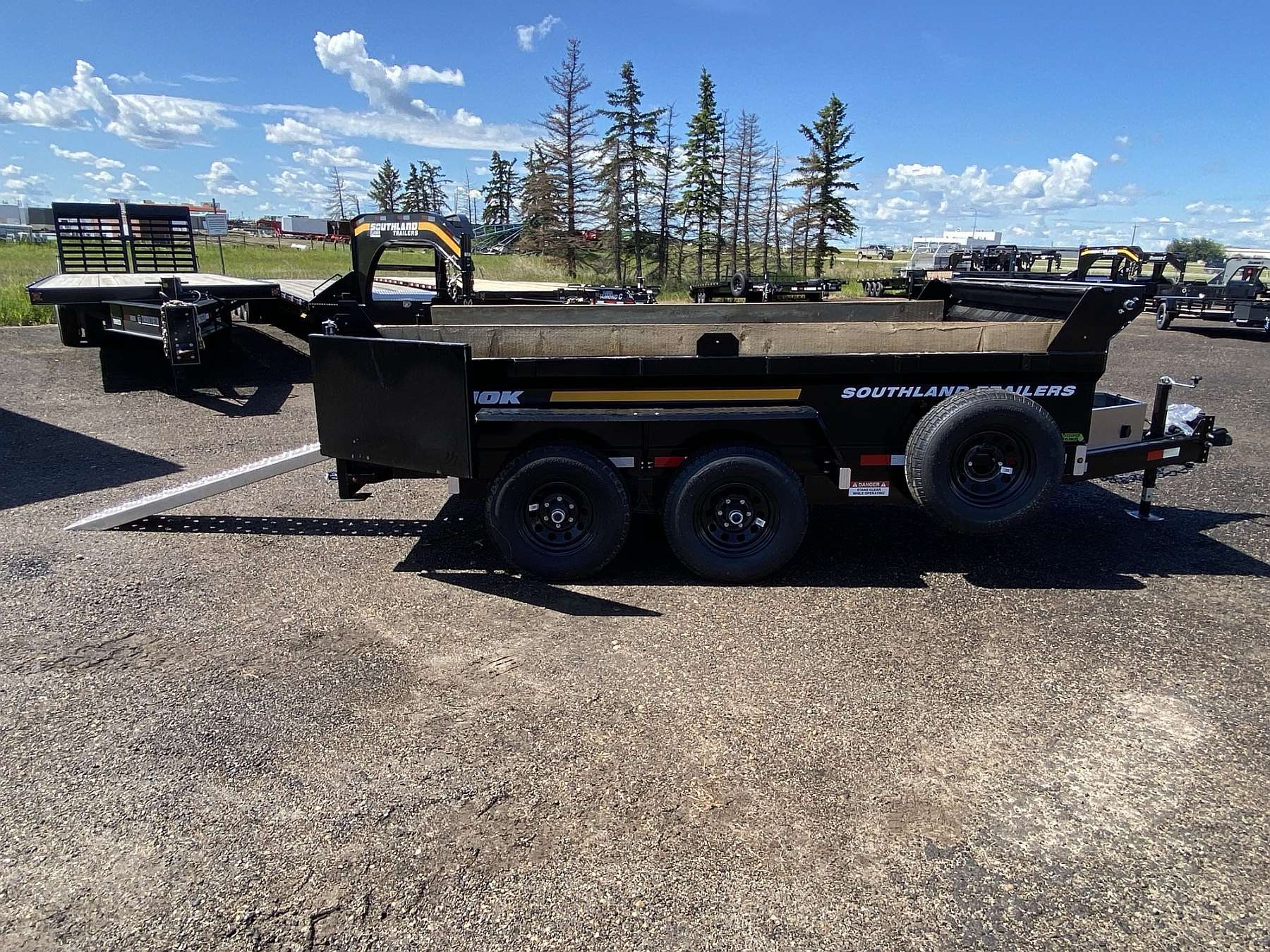 2026 Southland 6'x12'- 10K Dump Trailer