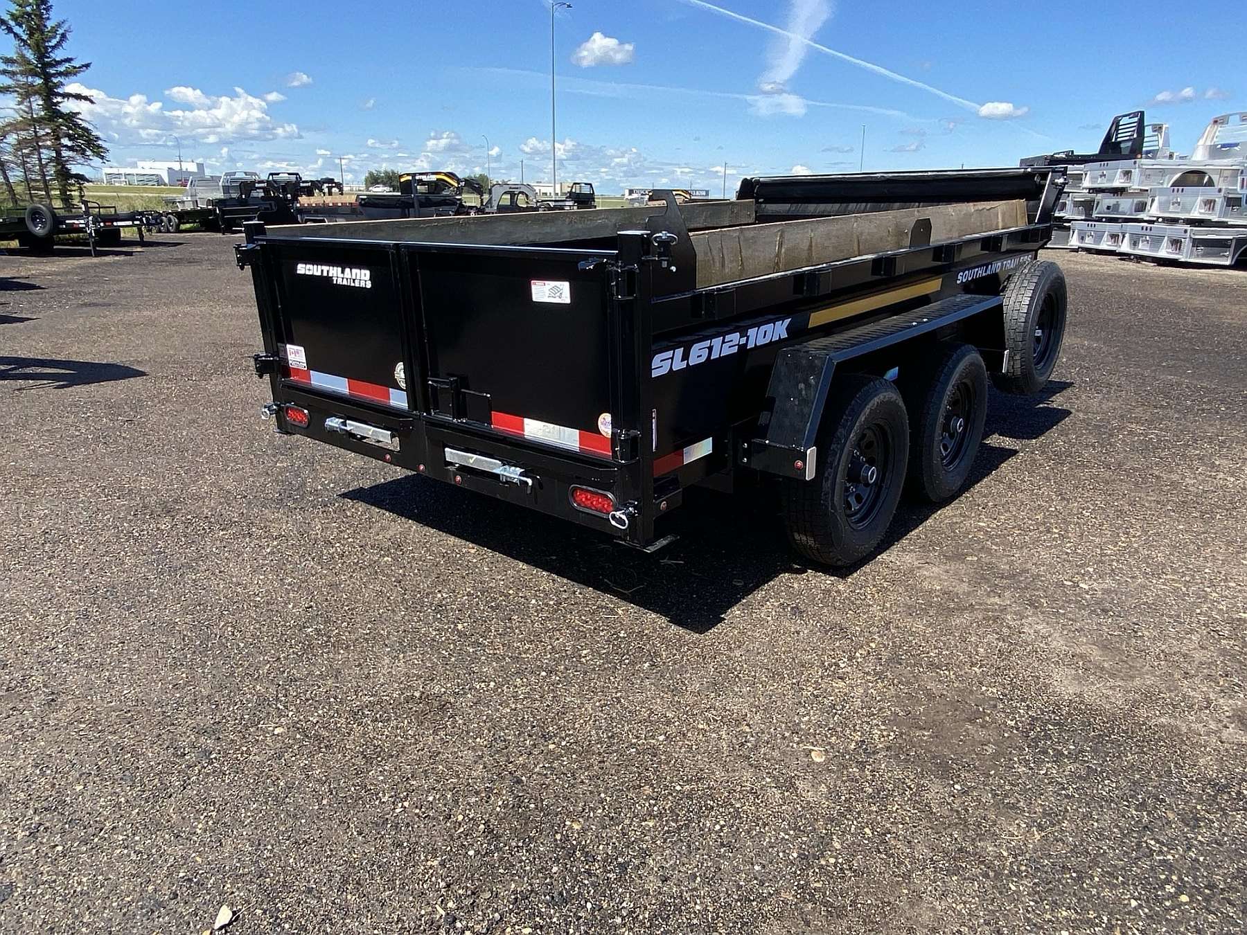 2026 Southland 6'x12'- 10K Dump Trailer