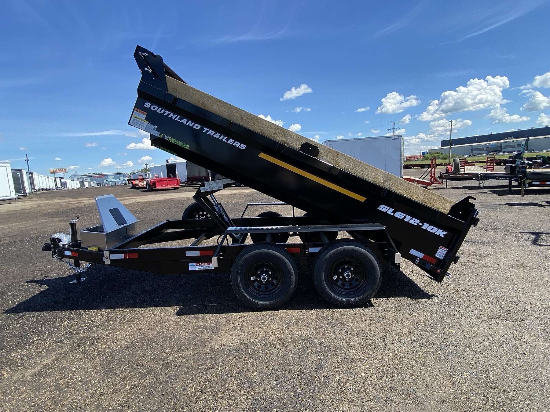 2026 Southland 6'x12'- 10K Dump Trailer