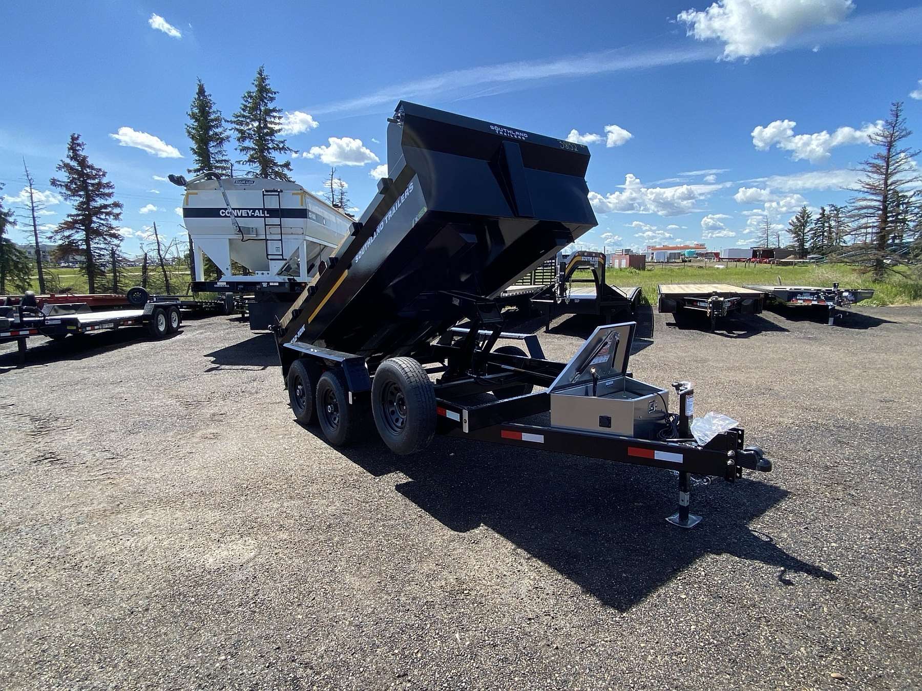 2026 Southland 6'x12'- 10K Dump Trailer