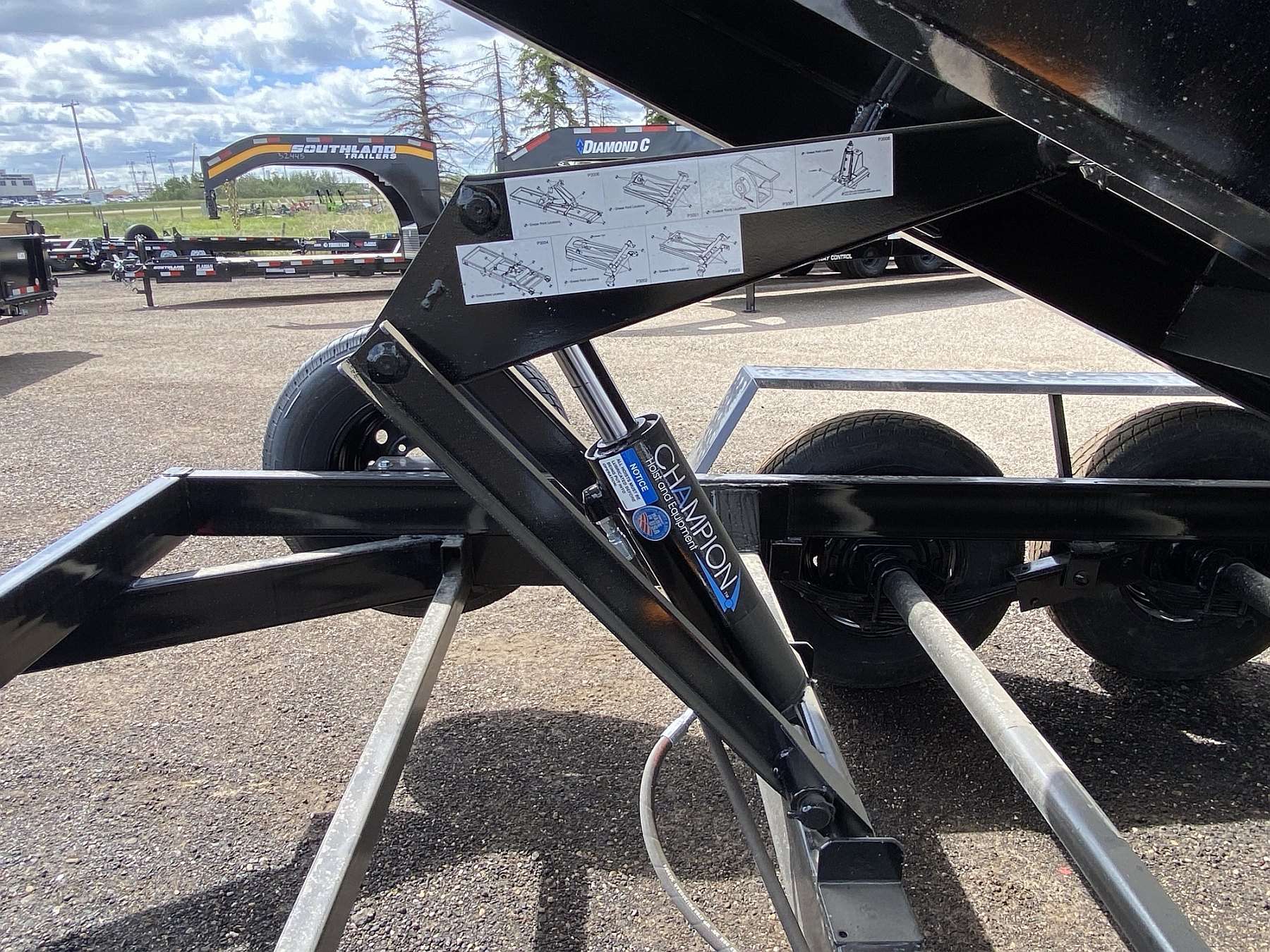 2026 Southland 6'x12'-14K Dump Trailer