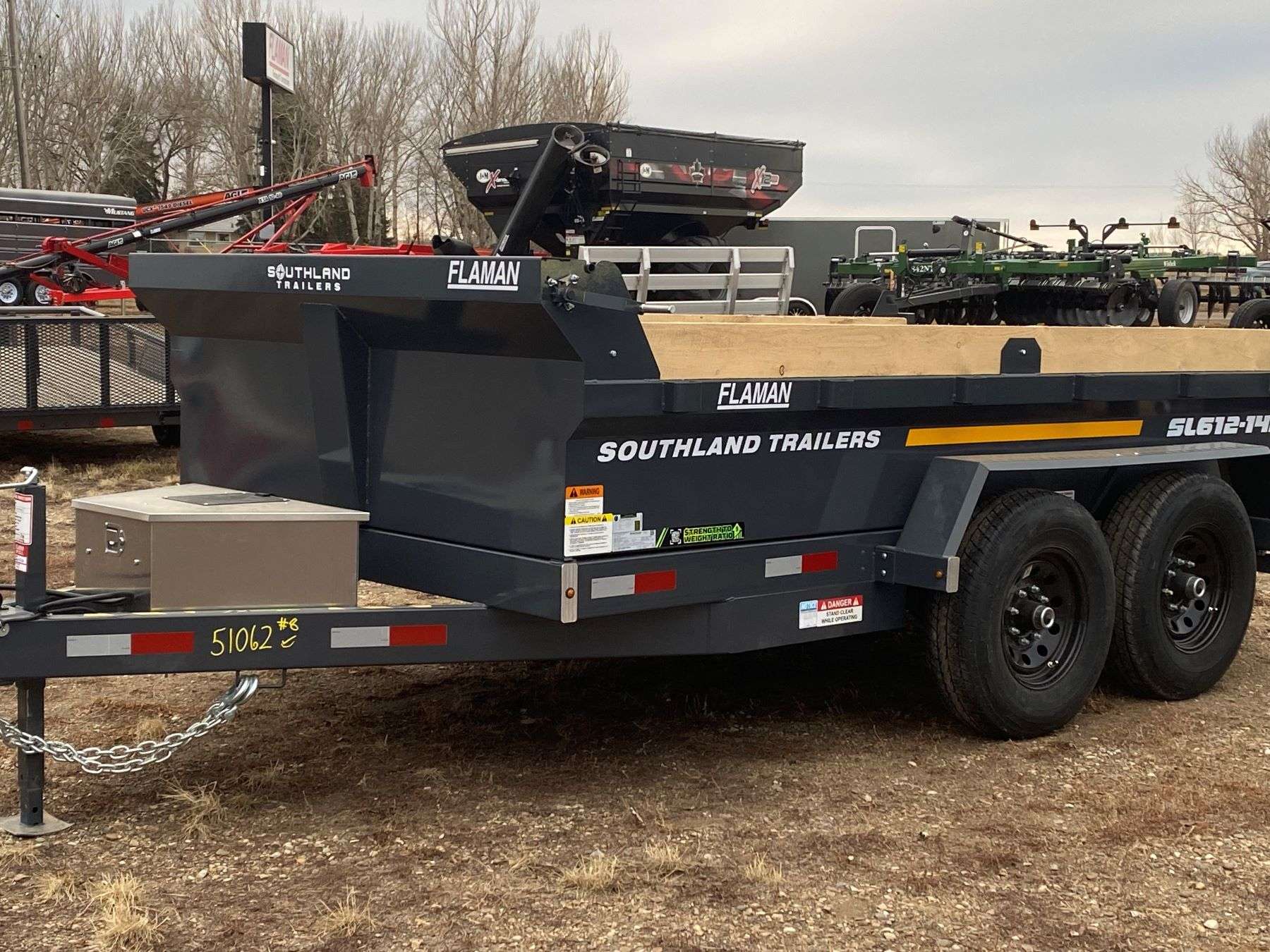 2026 Southland 6'x12'-14K Dump Trailer