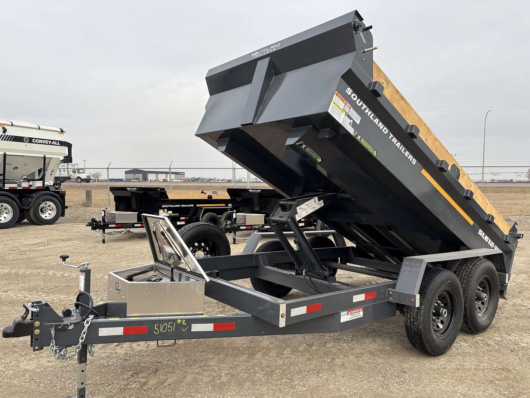 2026 Southland 6'x12'-14K Dump Trailer