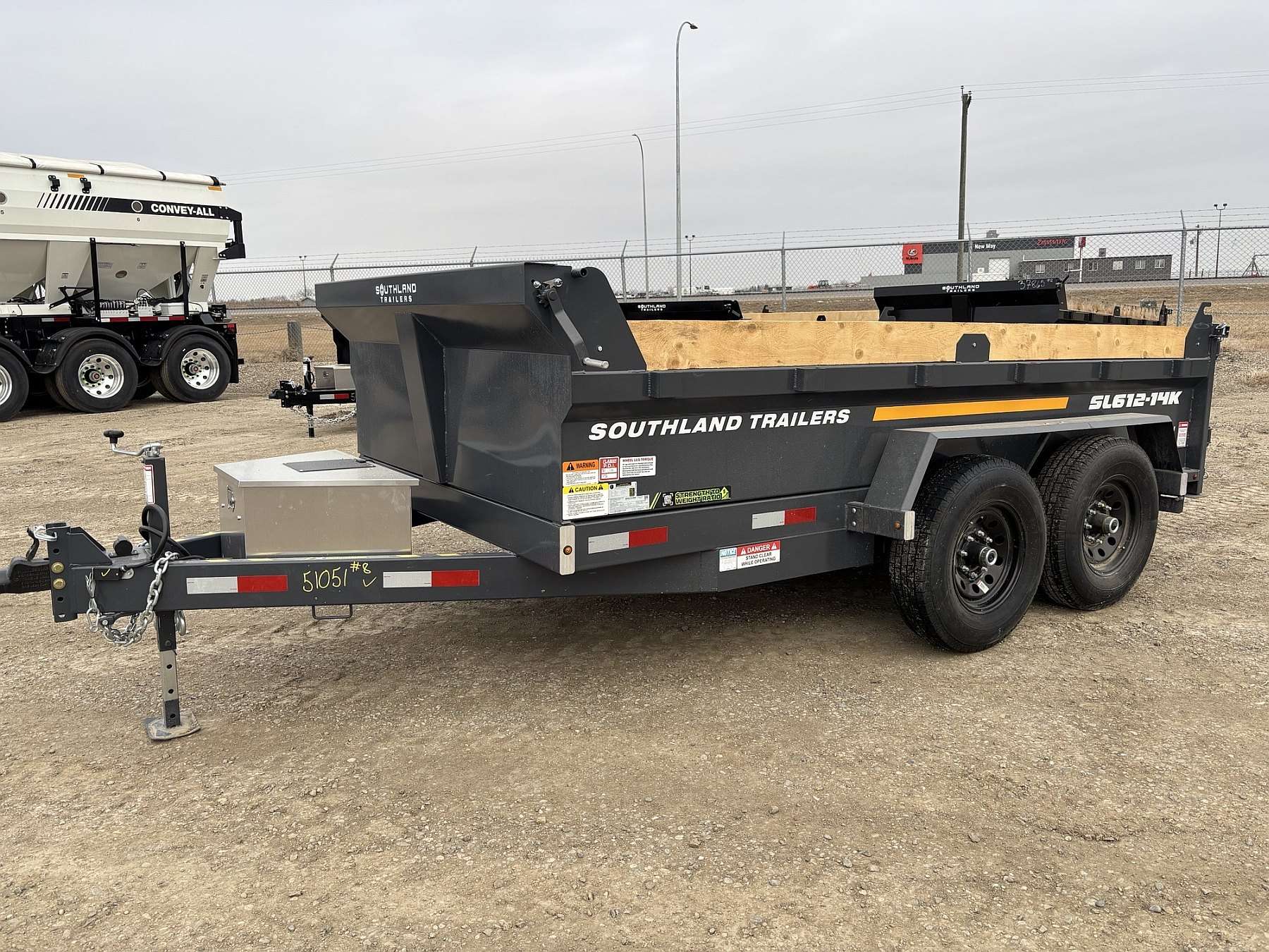 2026 Southland 6'x12'-14K Dump Trailer