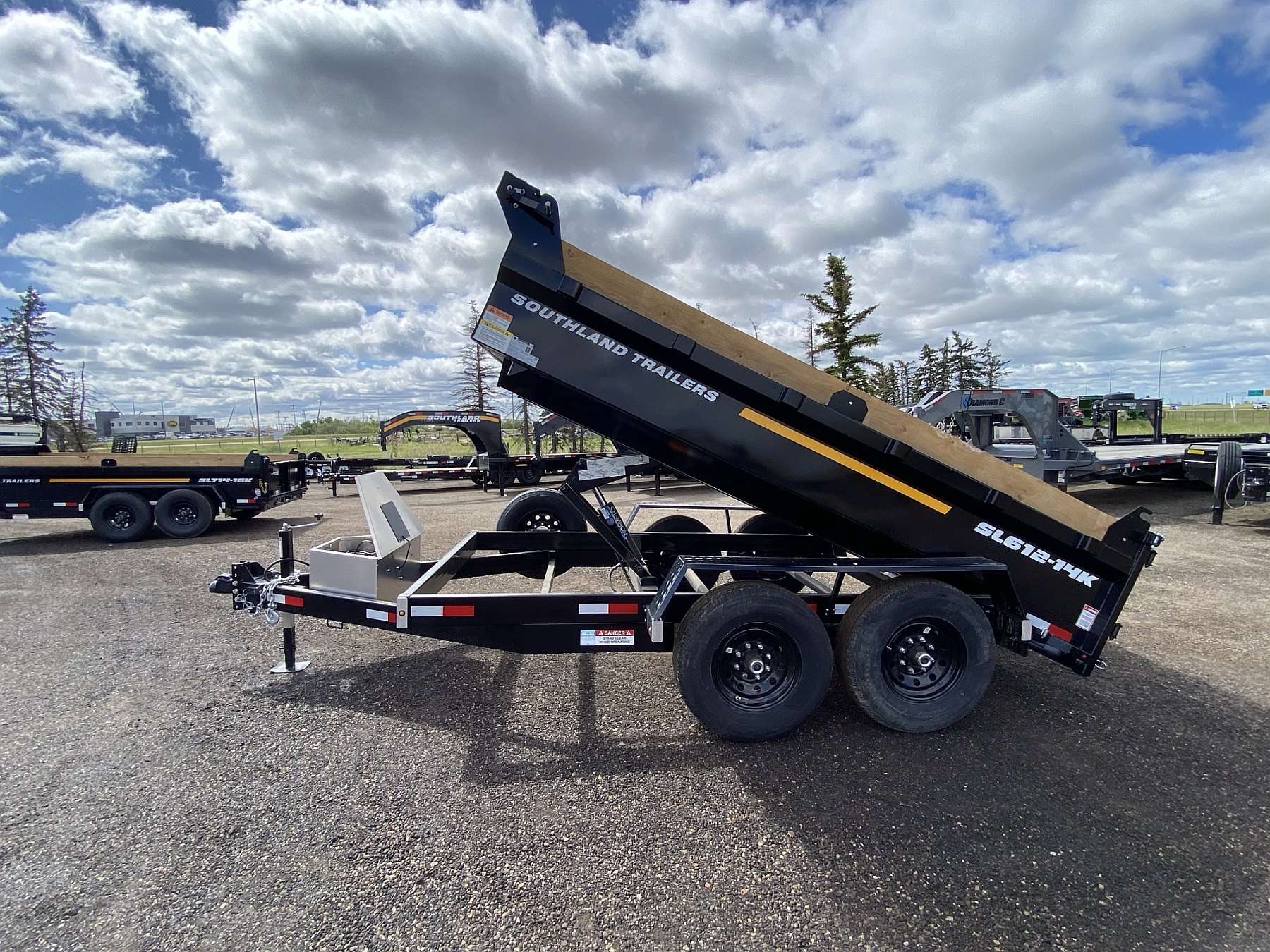2026 Southland 6'x12'-14K Dump Trailer