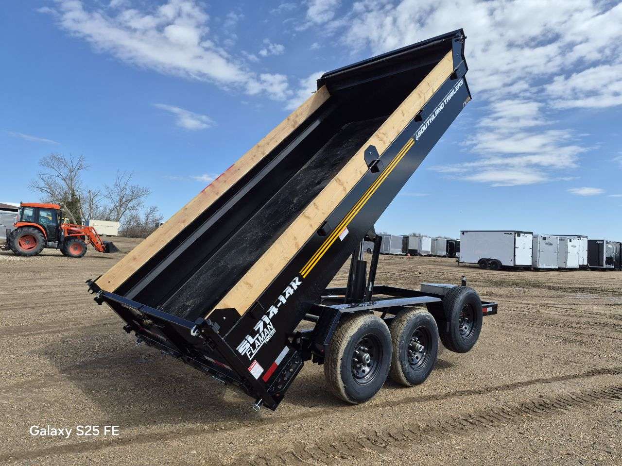 2026 Southland 7' x 14' Dump TA 7000 Trailer
