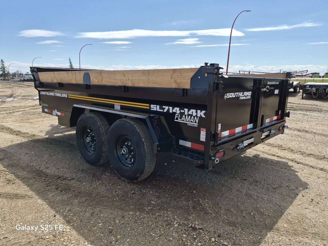 2026 Southland 7' x 14' Dump TA 7000 Trailer