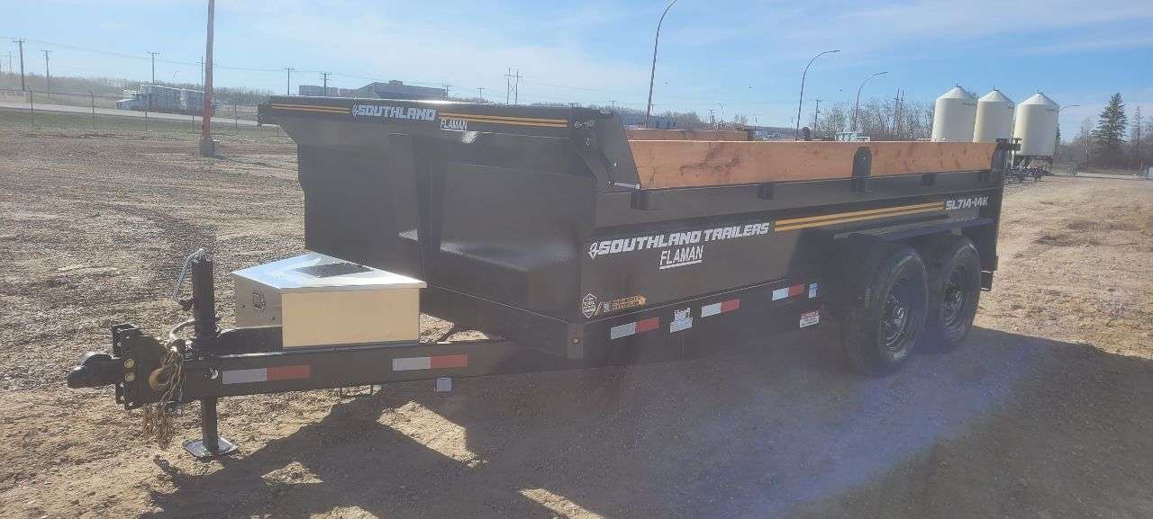 2026 Southland 7' x 14' Dump TA 7000 Trailer