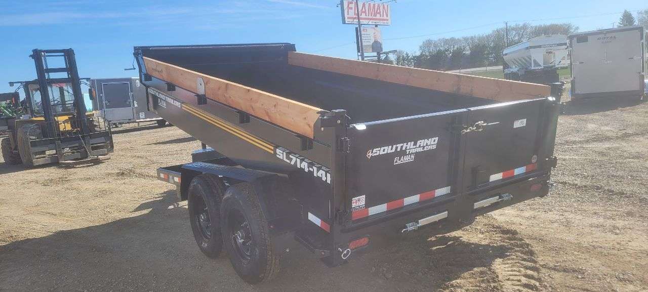 2026 Southland 7' x 14' Dump TA 7000 Trailer