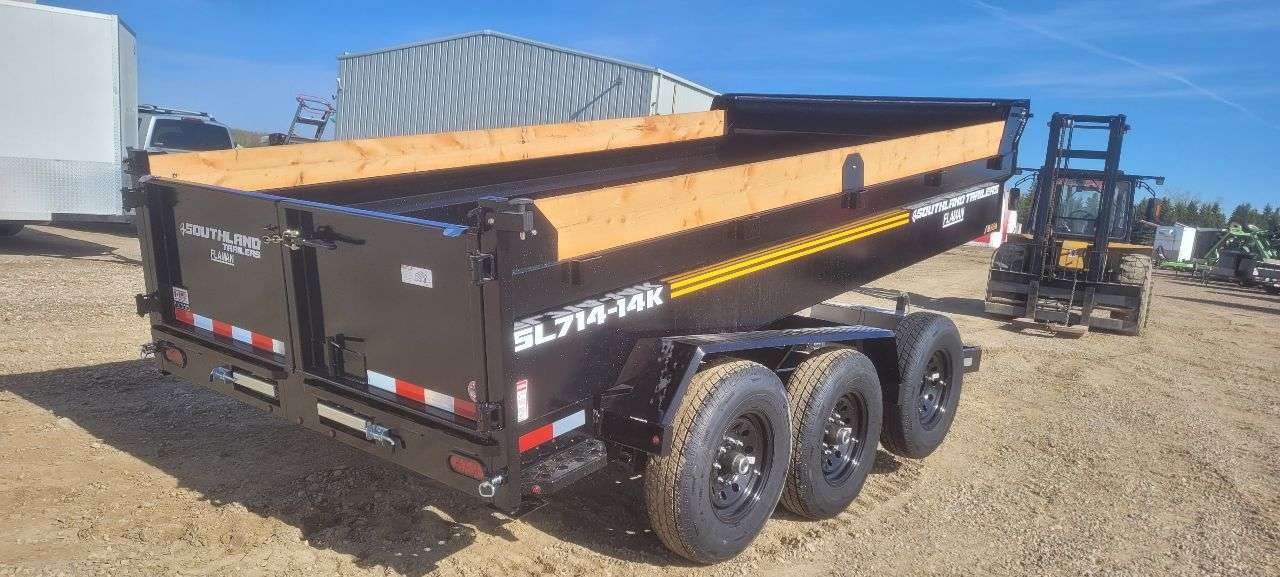 2026 Southland 7' x 14' Dump TA 7000 Trailer