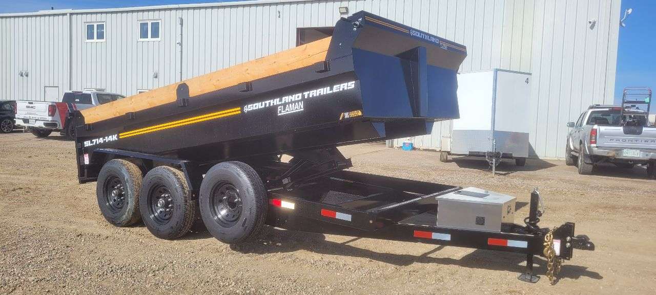 2026 Southland 7' x 14' Dump TA 7000 Trailer