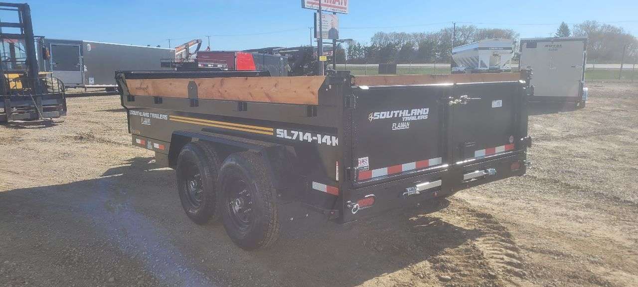 2026 Southland 7' x 14' Dump TA 7000 Trailer