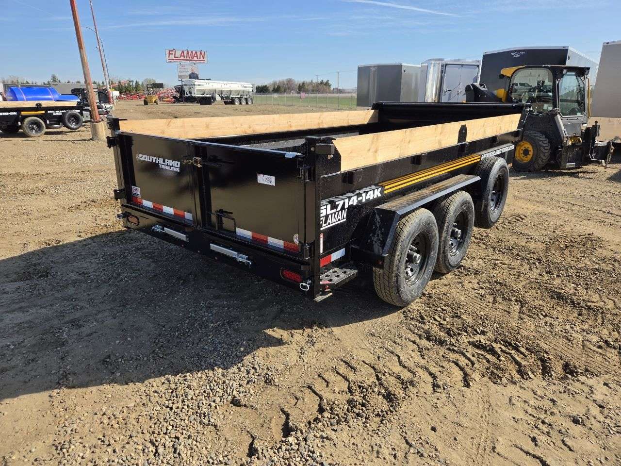 2026 Southland 7' x 14' Dump TA 7000 Trailer