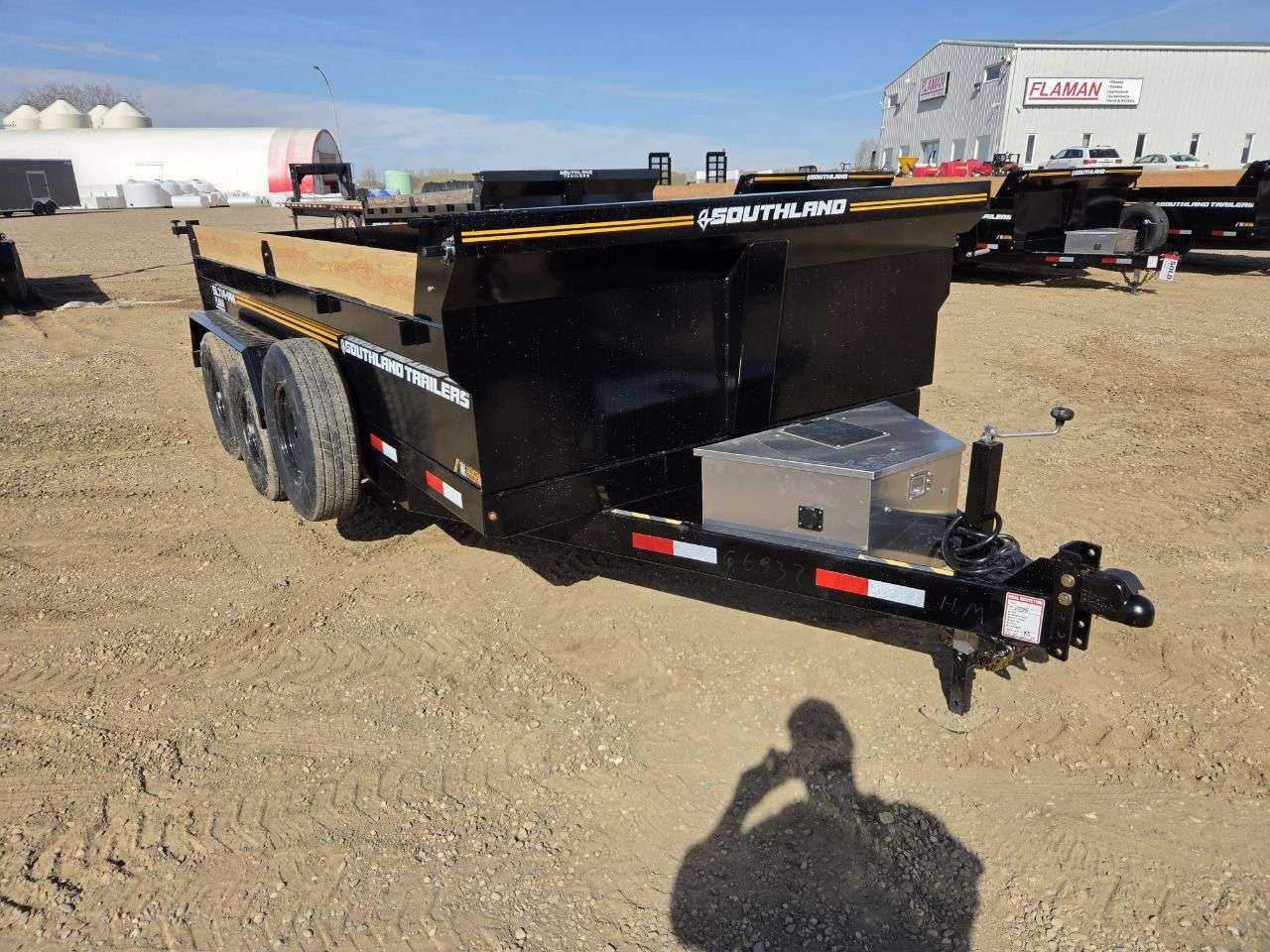 2026 Southland 7' x 14' Dump TA 7000 Trailer